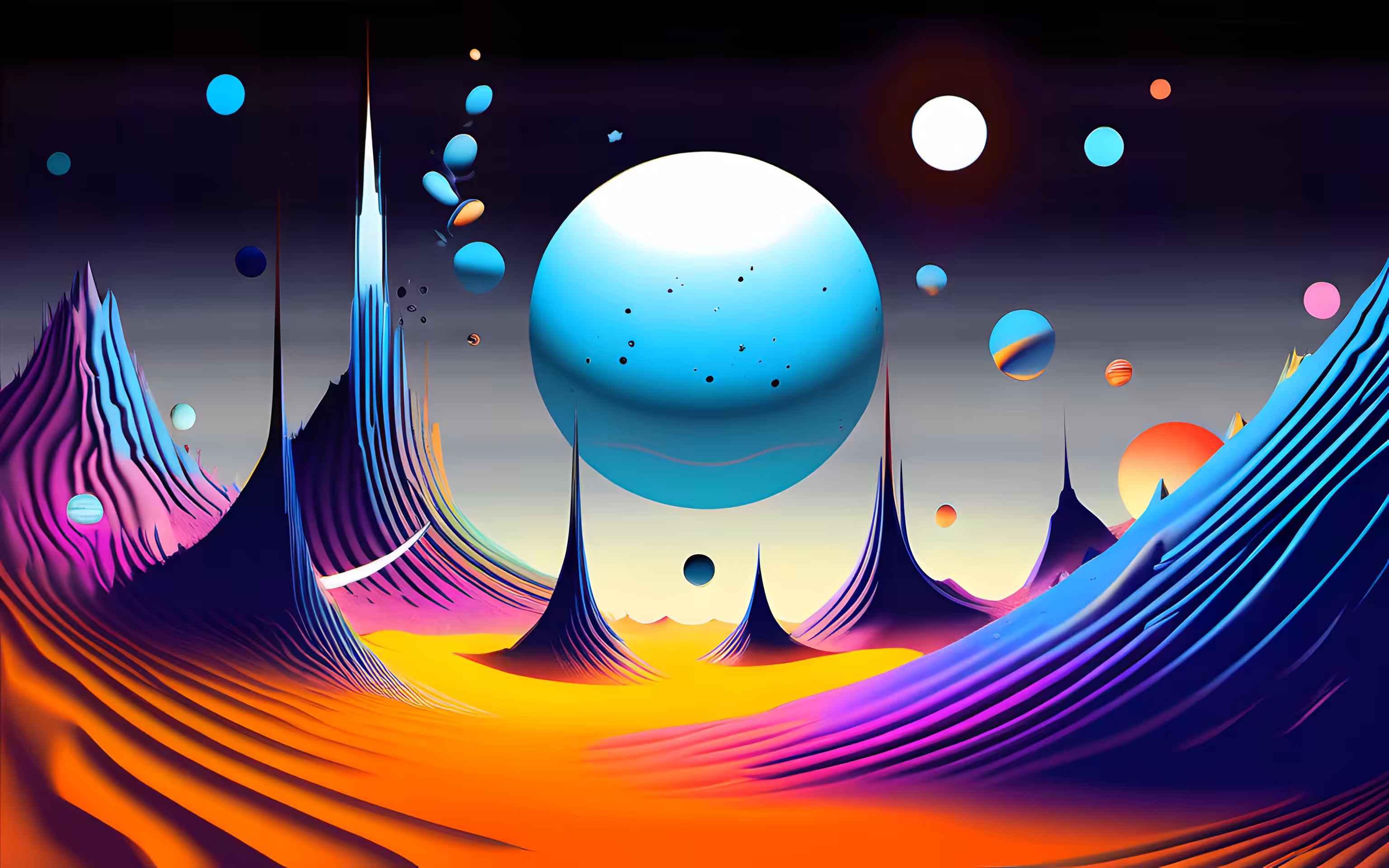 AI imagines famous generative artworks #113