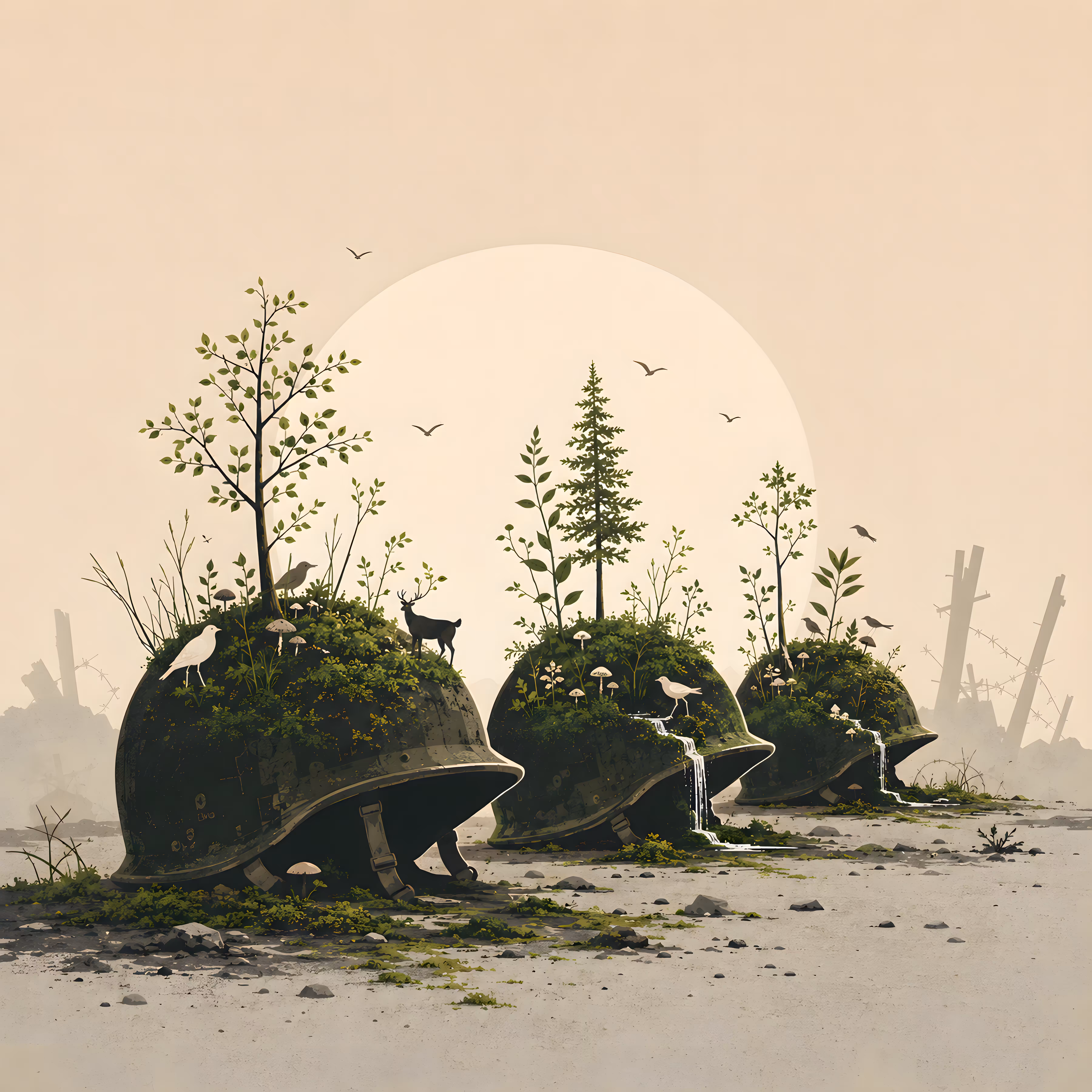 Make Peace with Nature, Not War: Gardens of the Forgotten