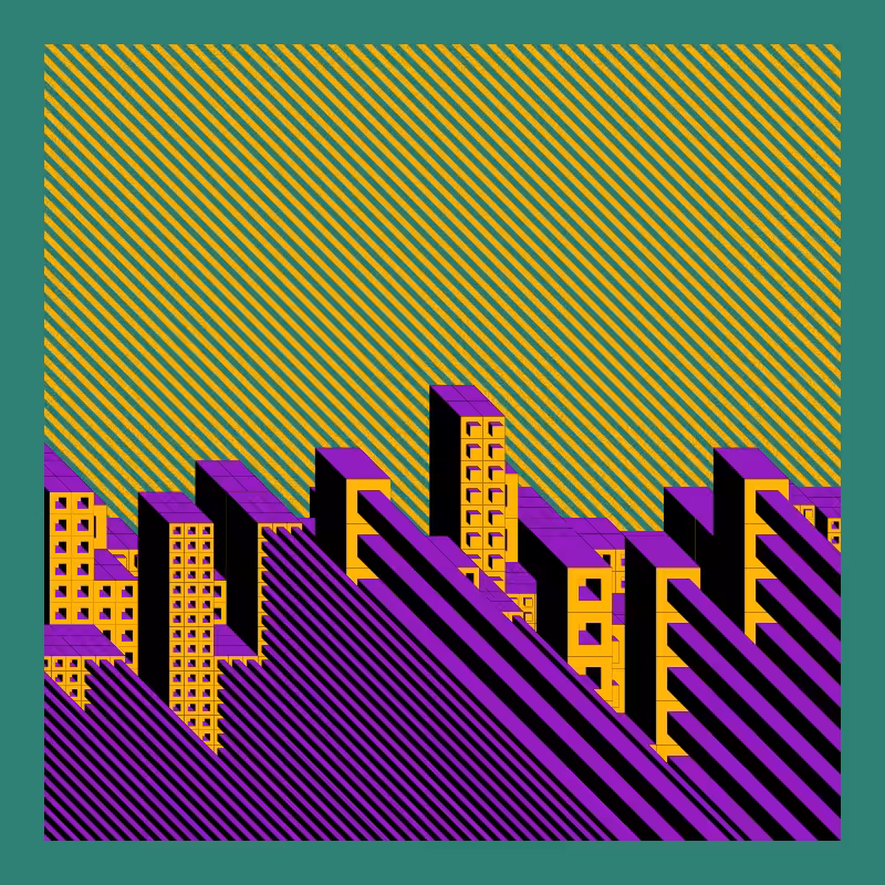 Cube City - Upside Down #3