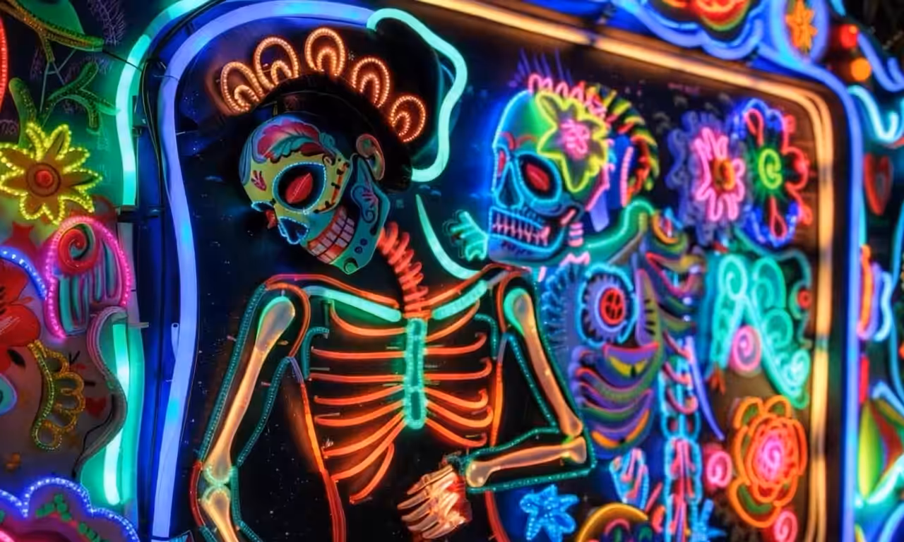 🌹❤️💀⚡️ Love death and neon⚡️💀❤️🌹