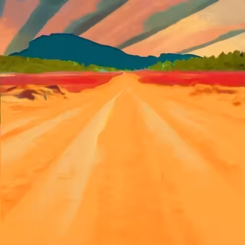 Generated Glitch Landscape #94