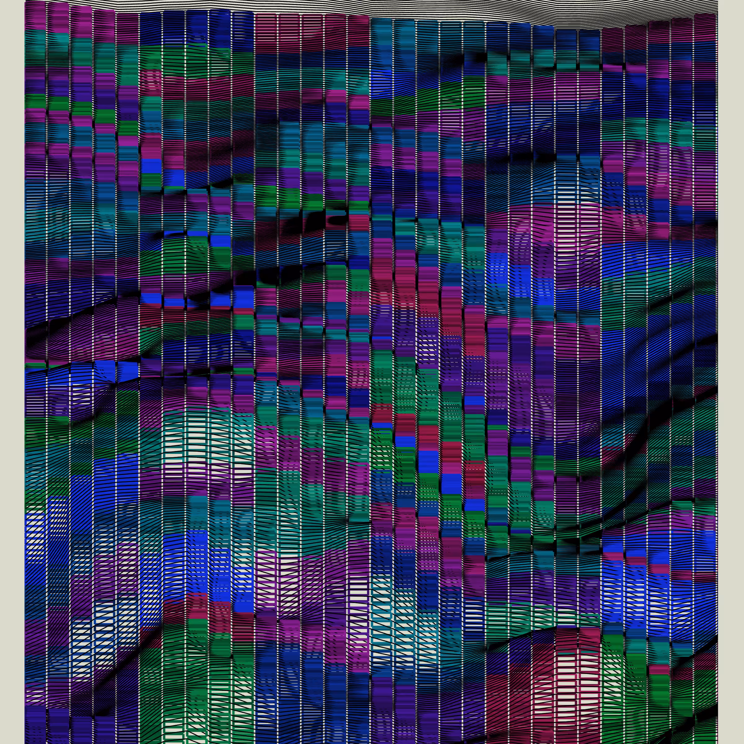 Rainbow mountains #22