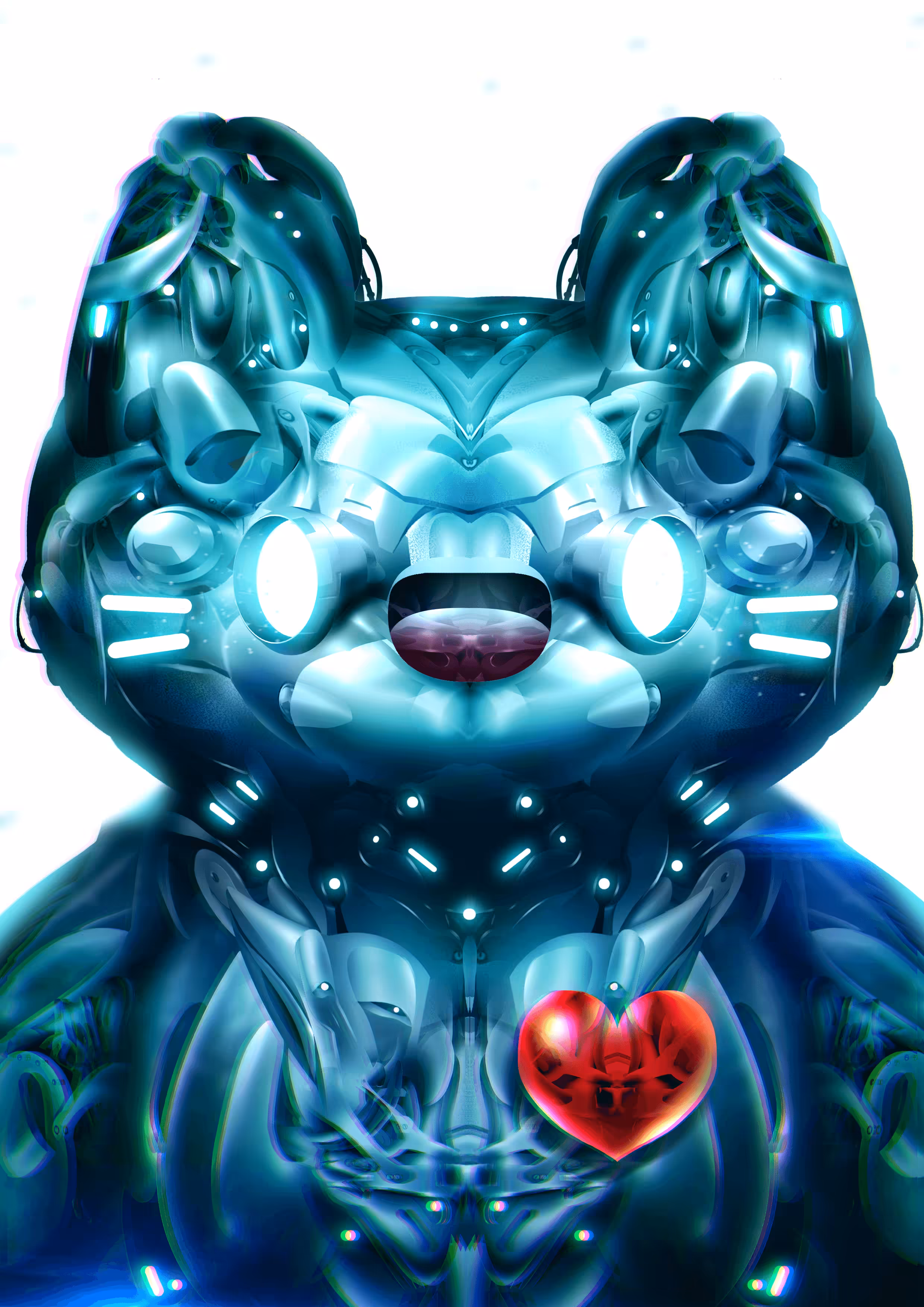 CYBORG COOL CAT #035s