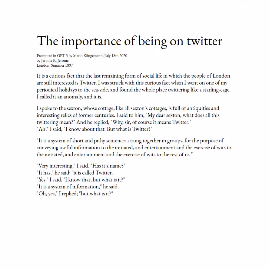 The Importance of Being on Twitter