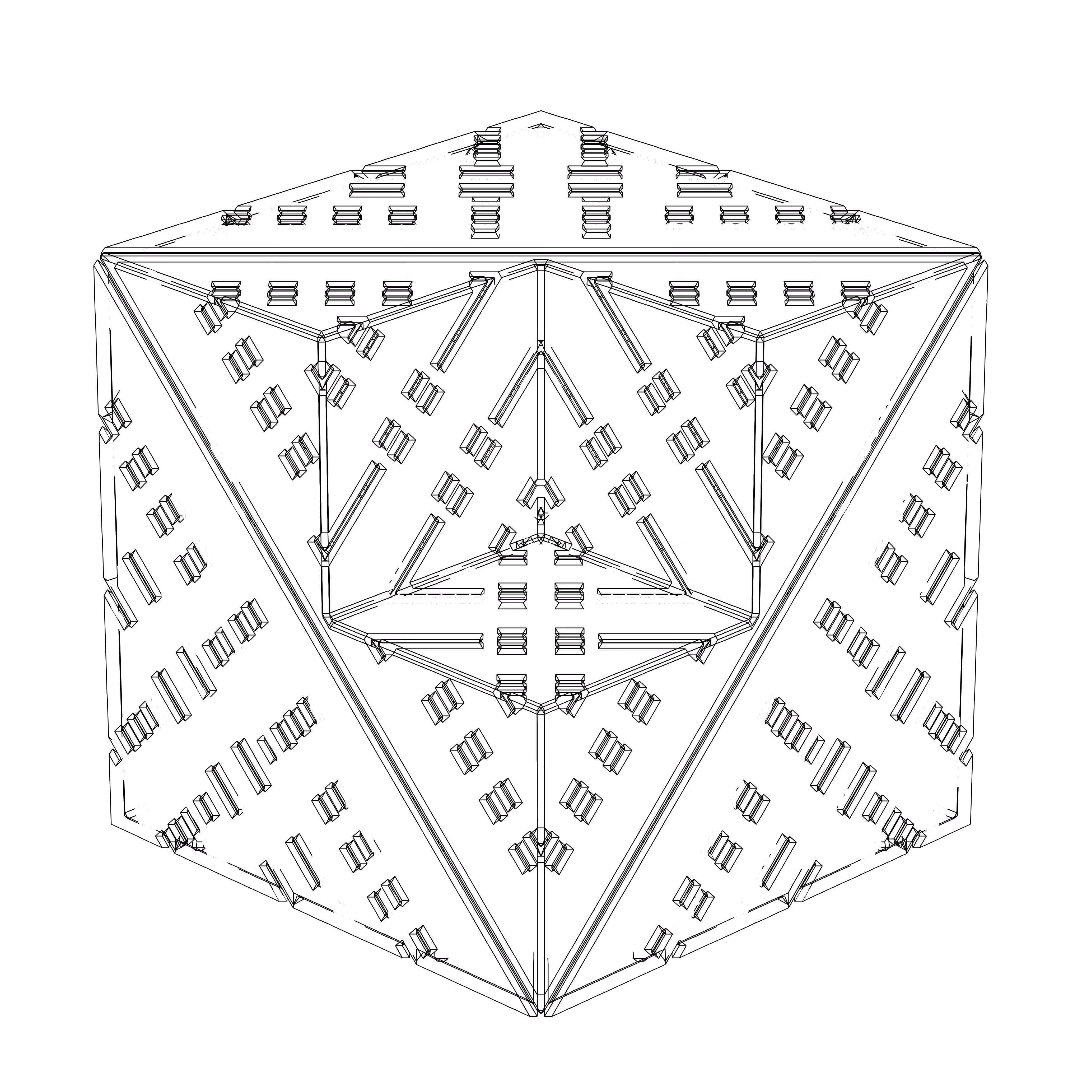 LL21 Alien Art Cube #472