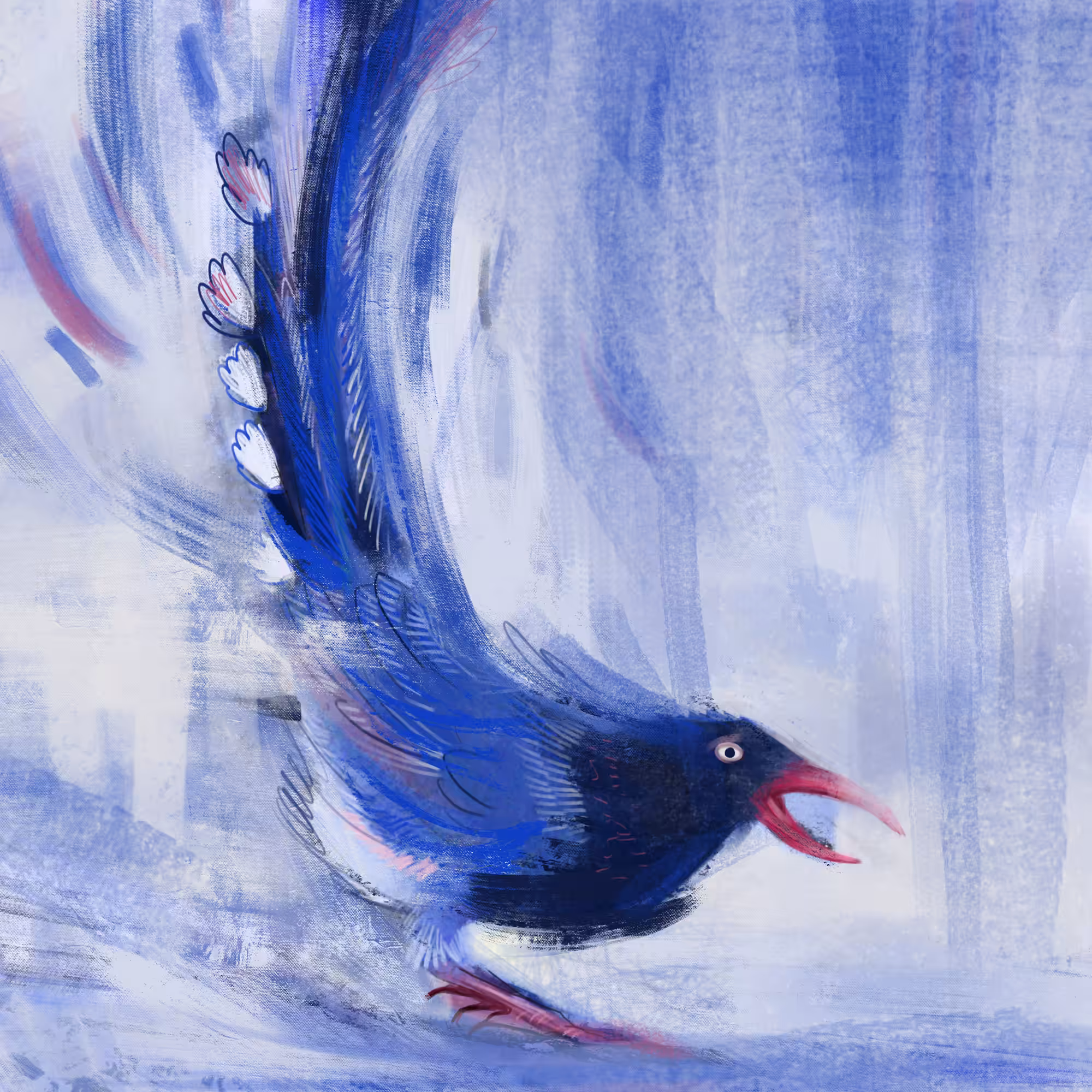 Dreamy bird