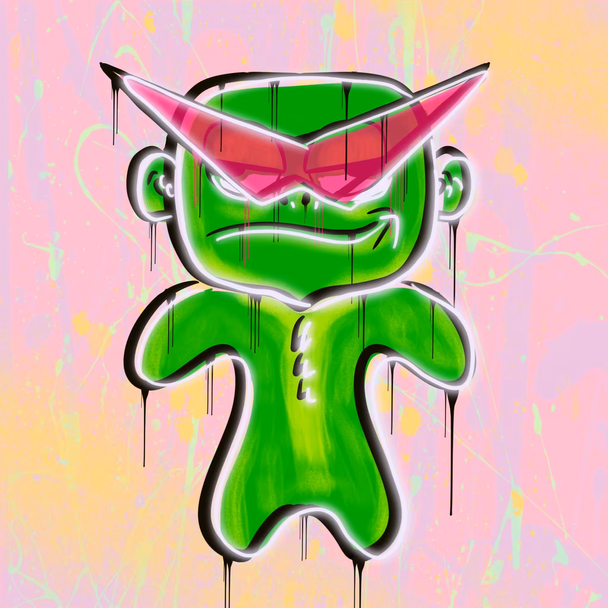 Splatter Punks X CyberGeckoGang #1
