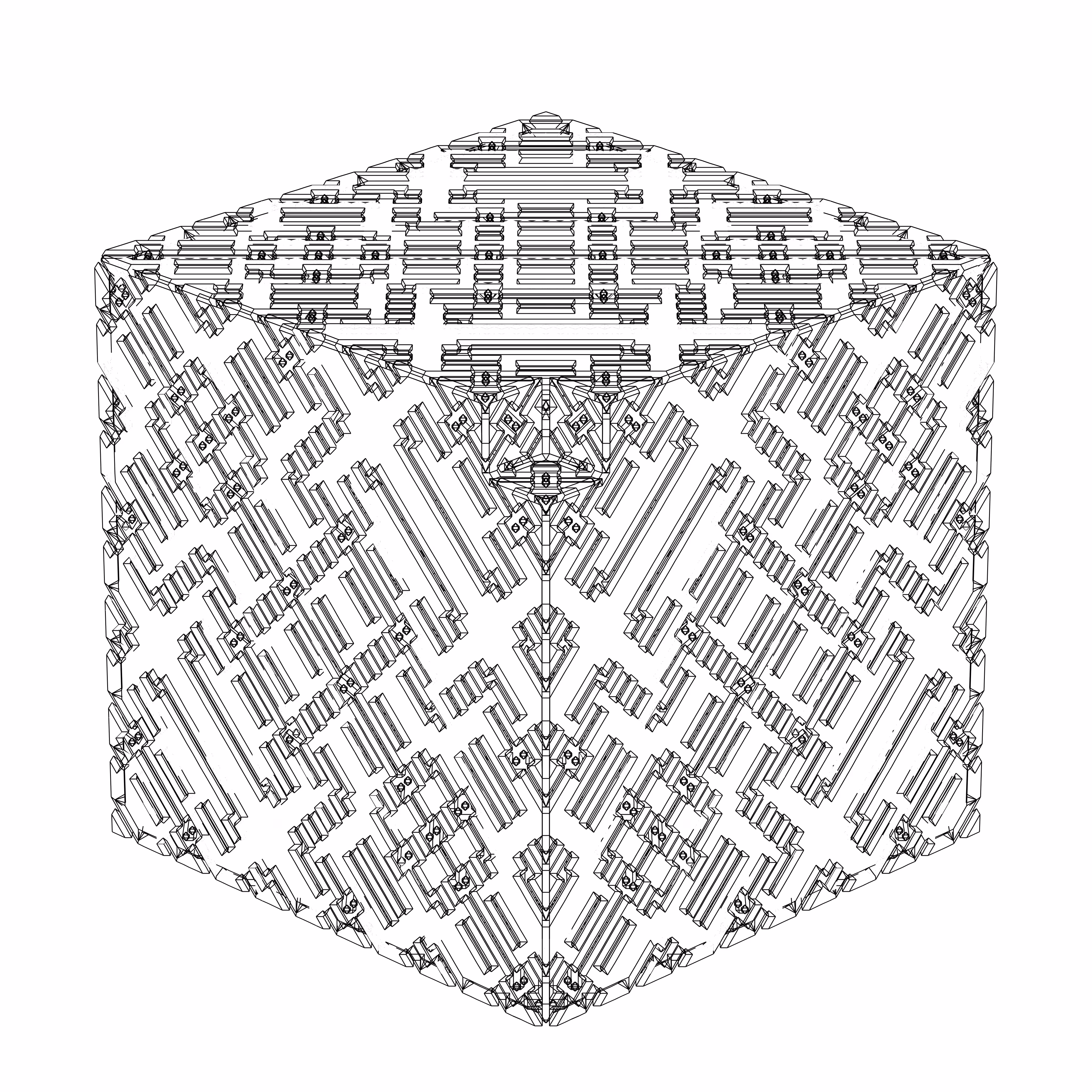 LL21 Alien Art Cube #988