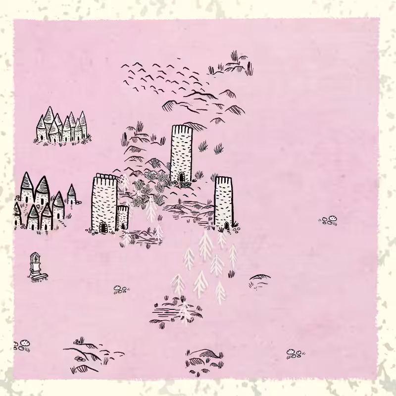 Medieval Village  #77