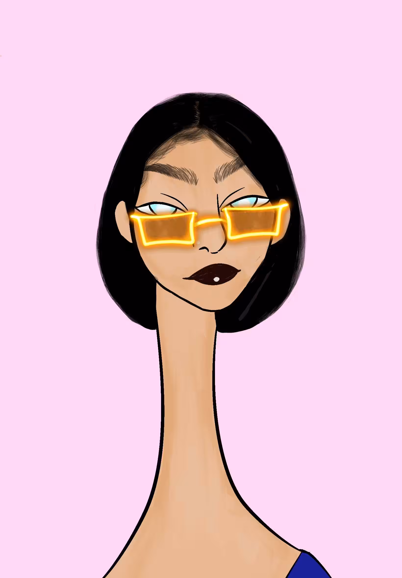 Long Neckie Ladies: Long Neckie Lady #2772