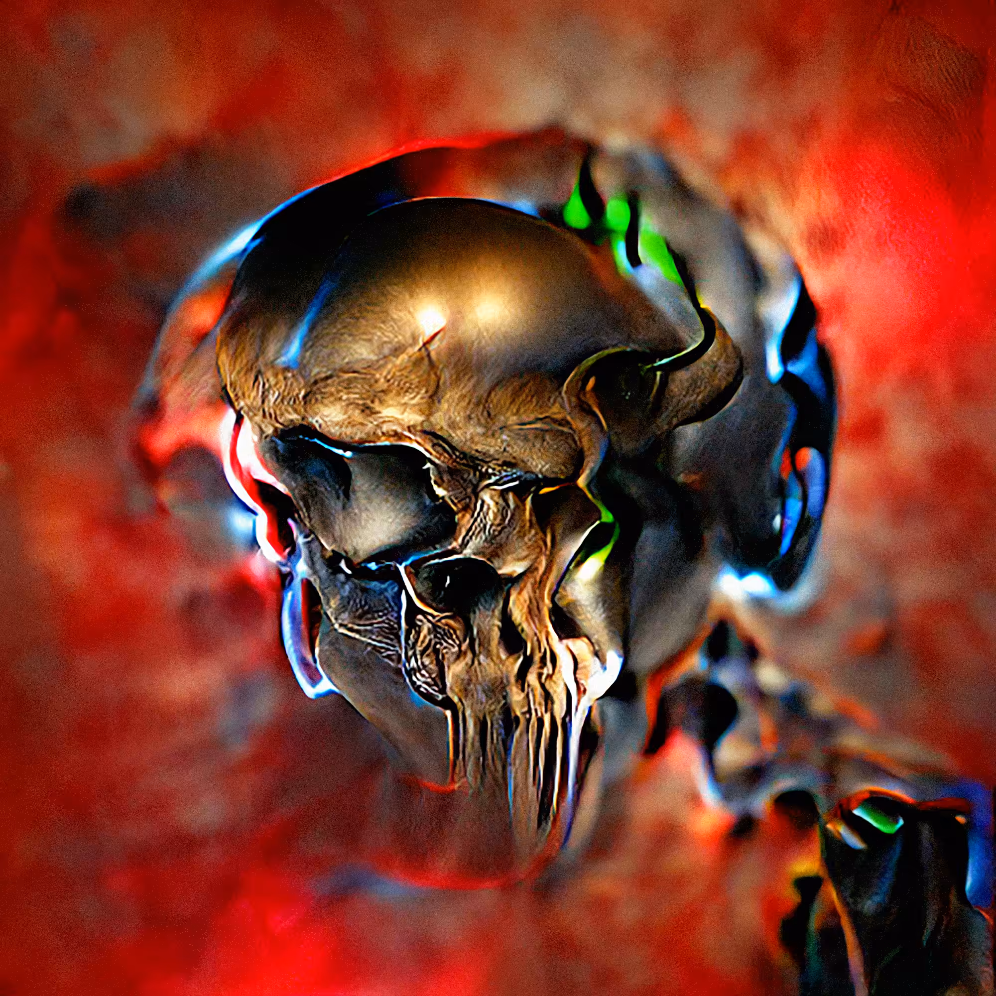 Transhuman Skull 002