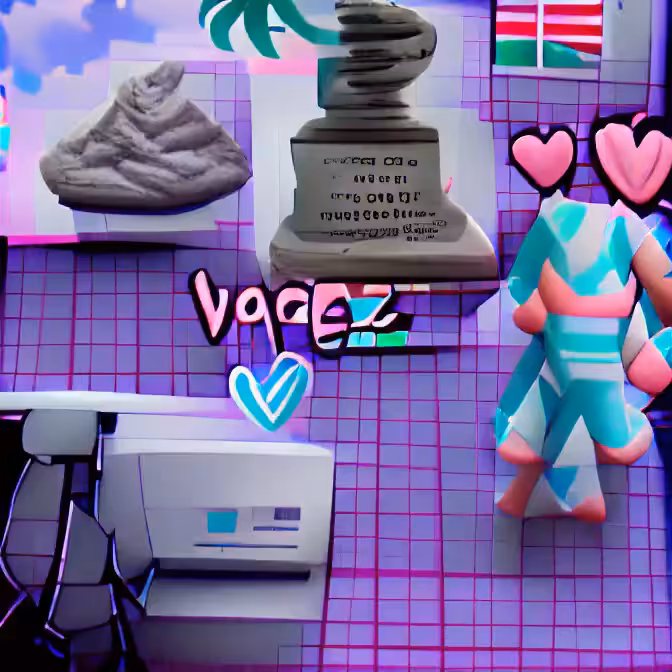 Vaporwave Sculpture 6