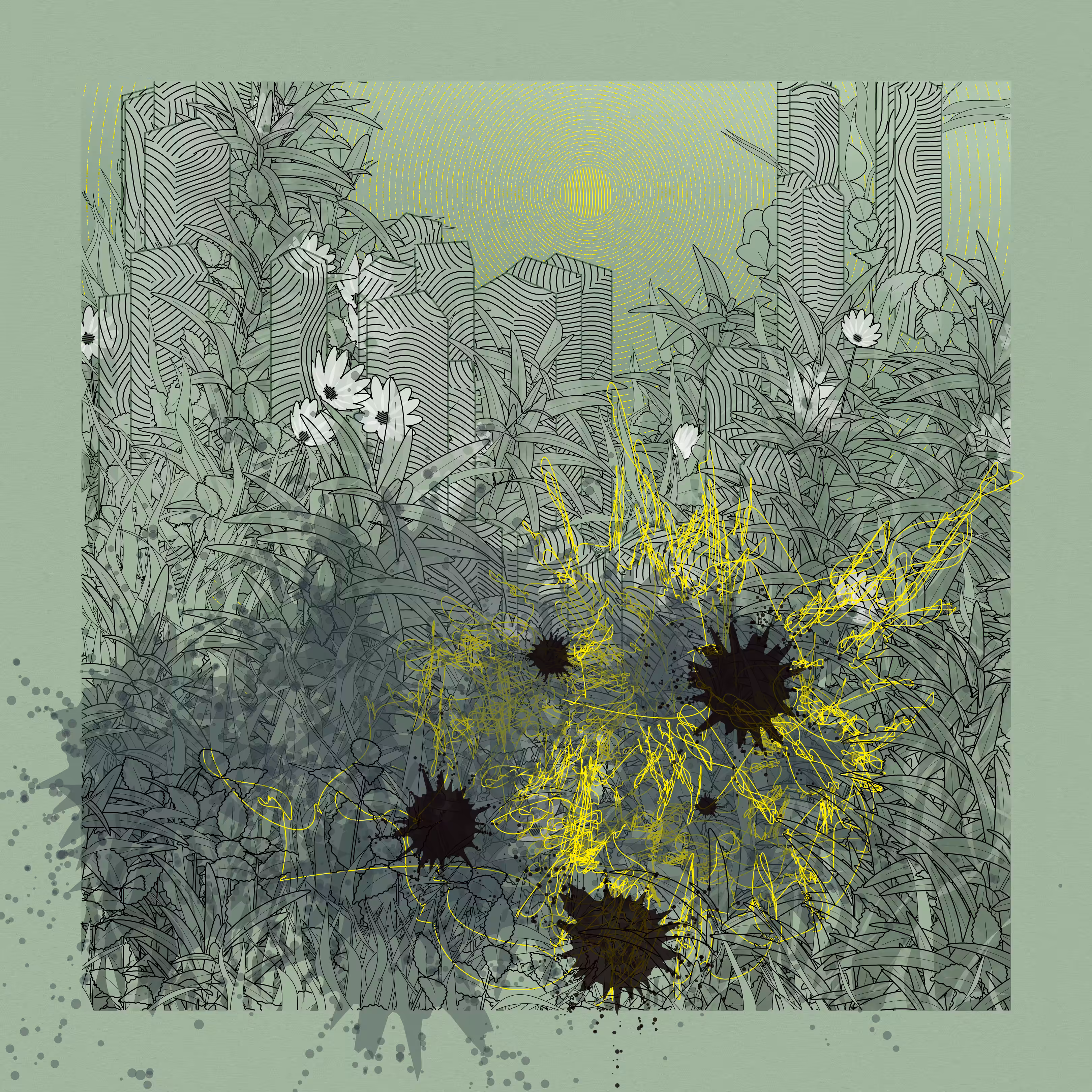 Landscape with Carbon Capture #11010