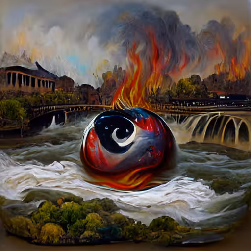 The Flaming Eyeball