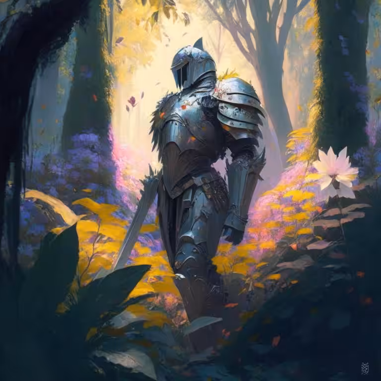 Mysterious Forest: Kingdom knight.