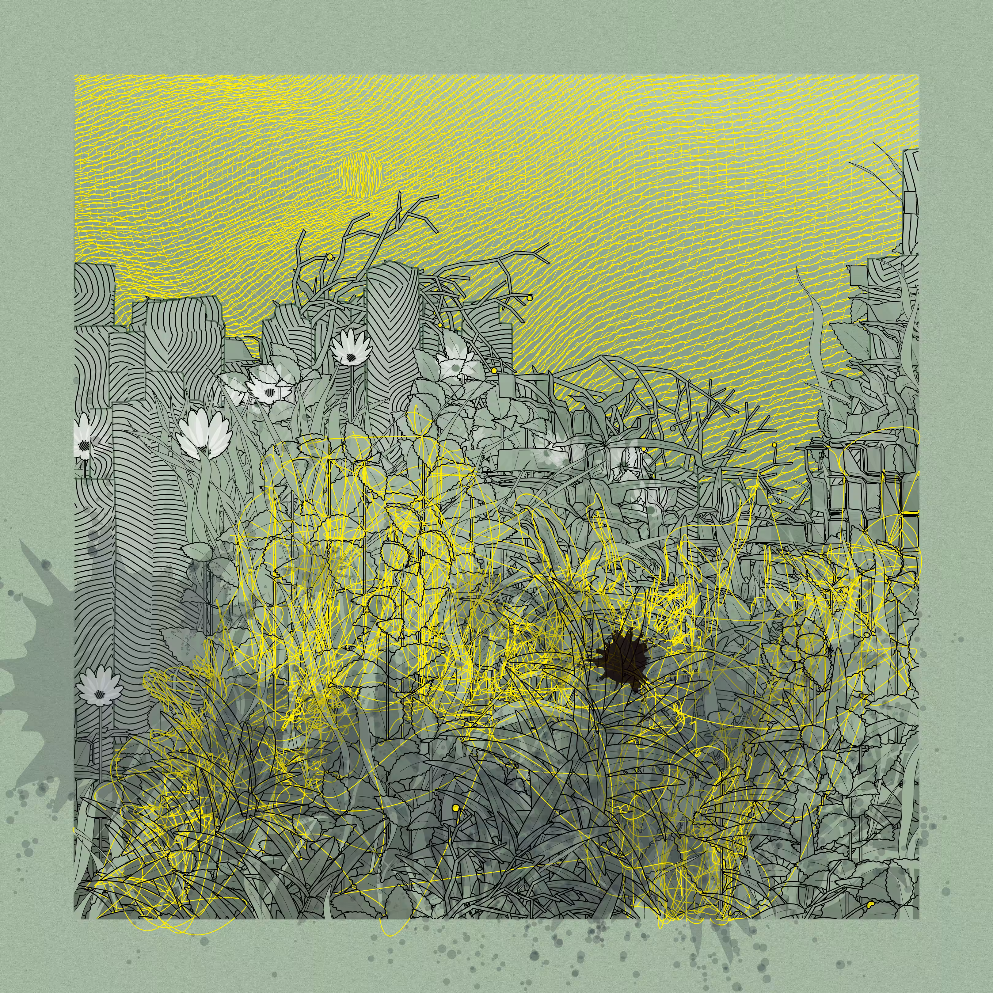Landscape with Carbon Capture #6664