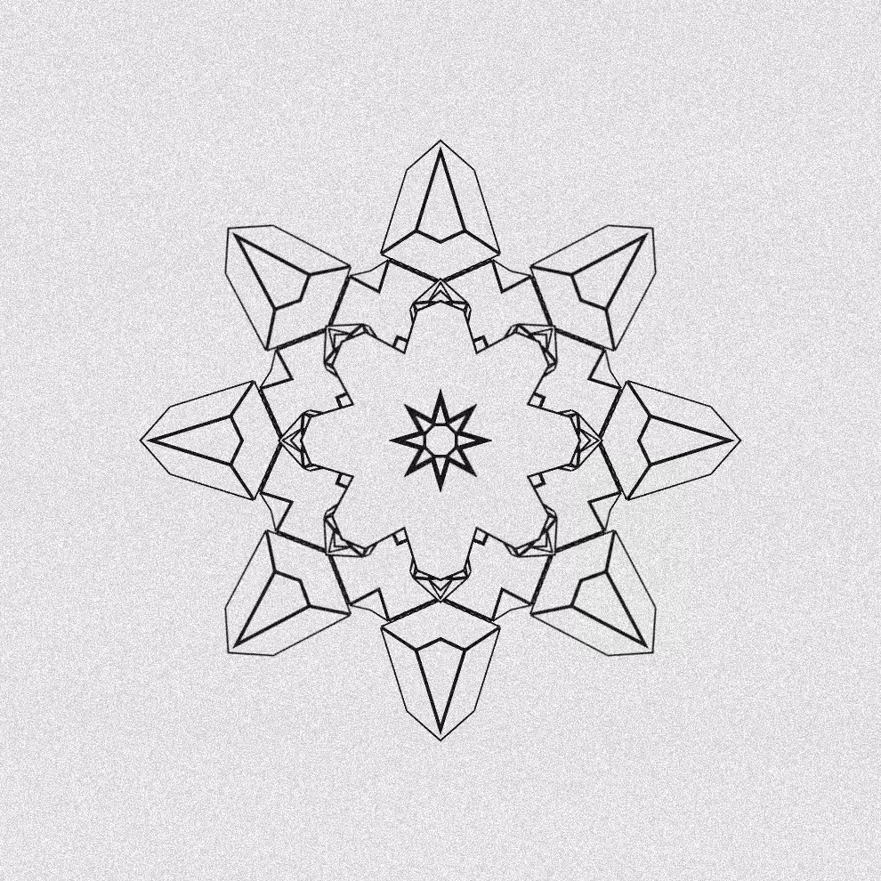 Monochrome Kaleido #131