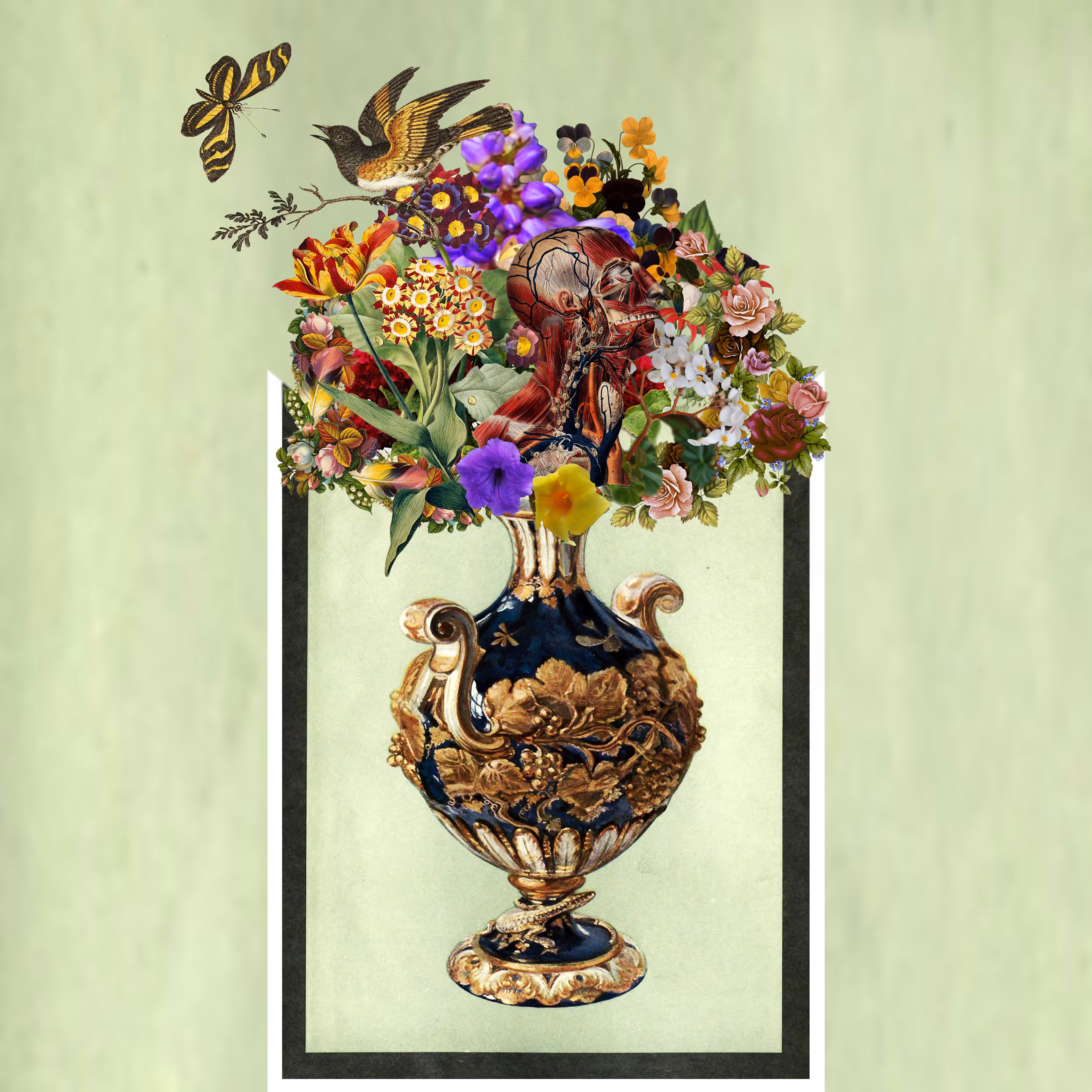  Flower vase (01) Florero