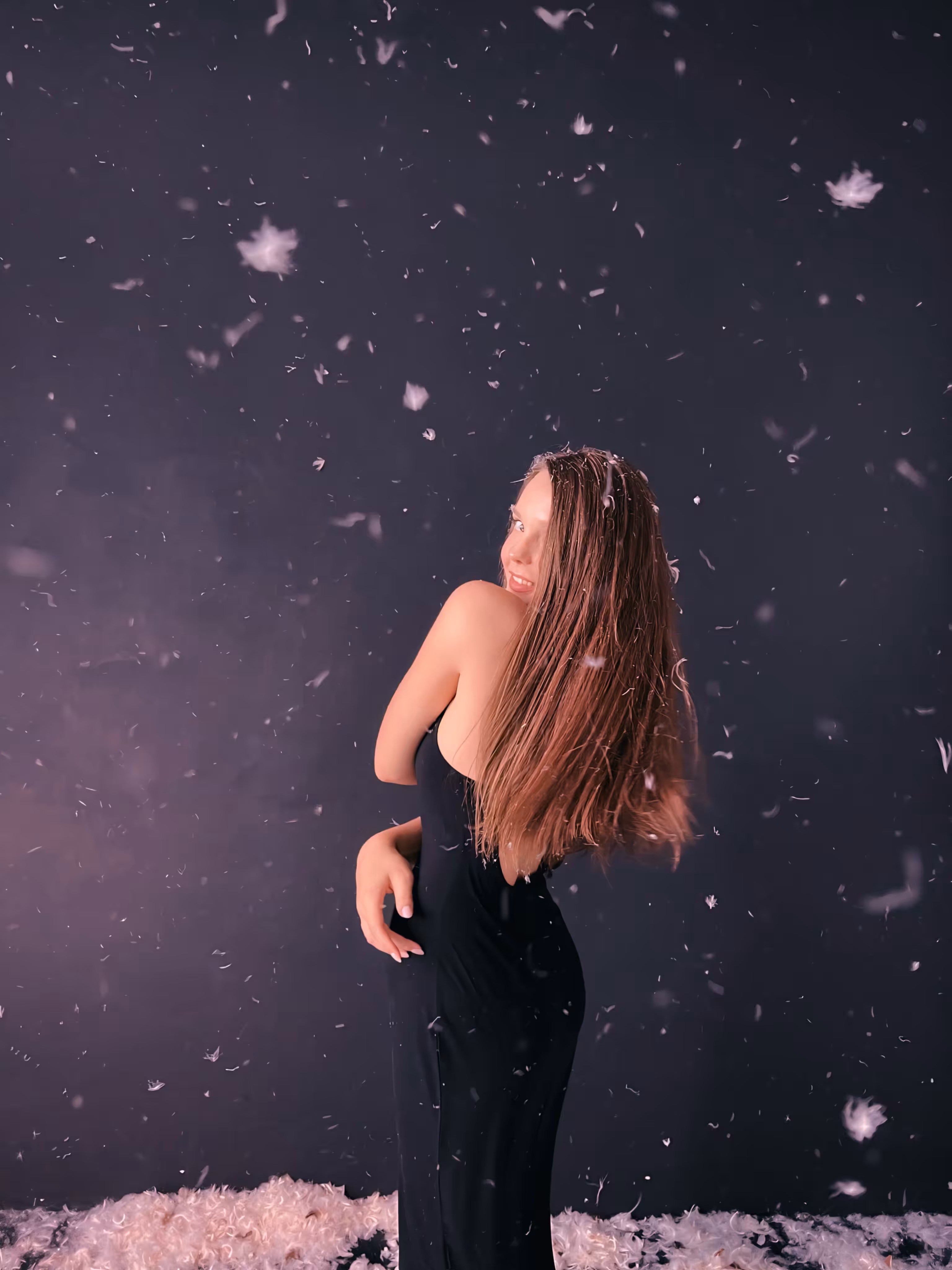 A whisper of feminine beauty
