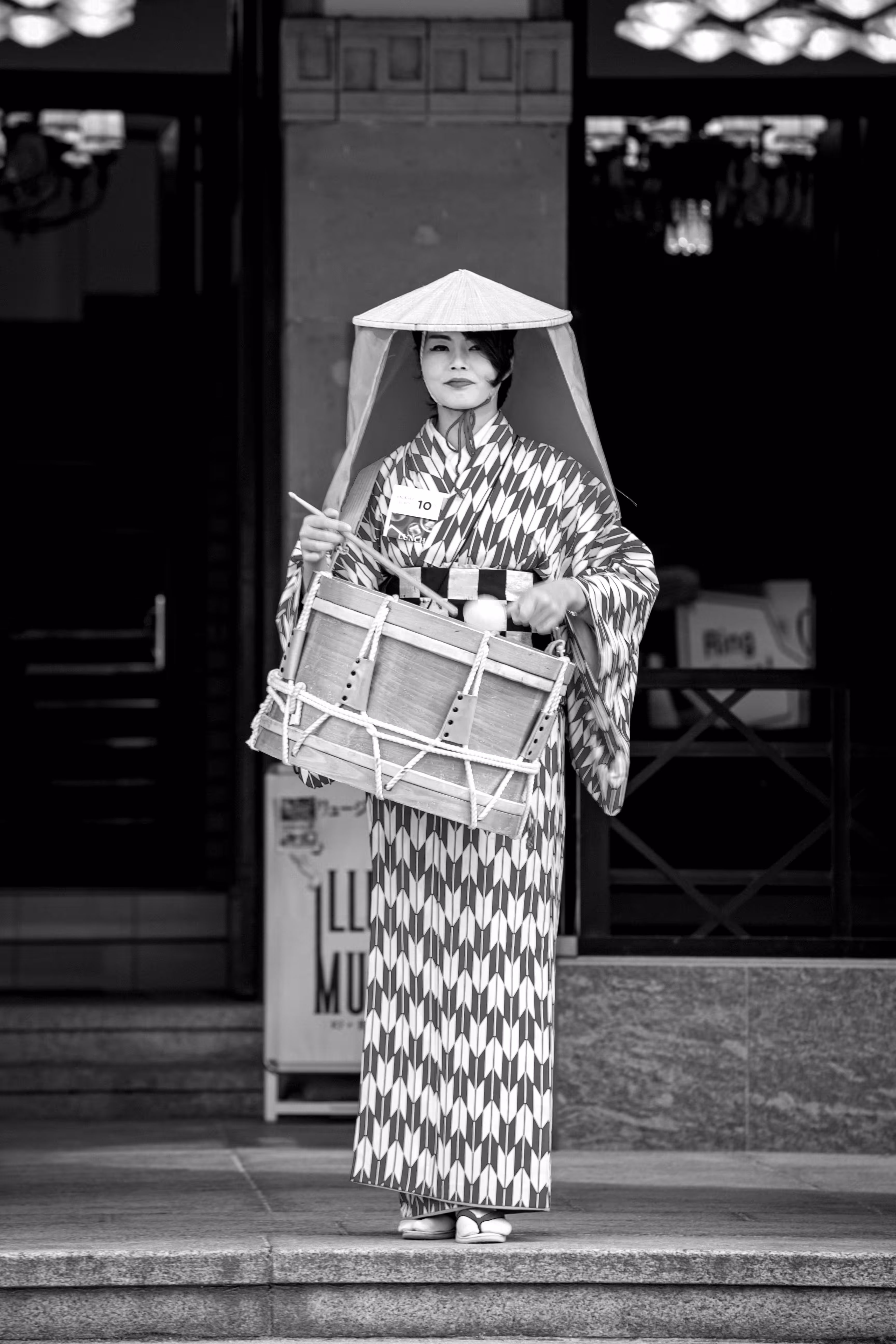 B&W Photography: the Drummer. 