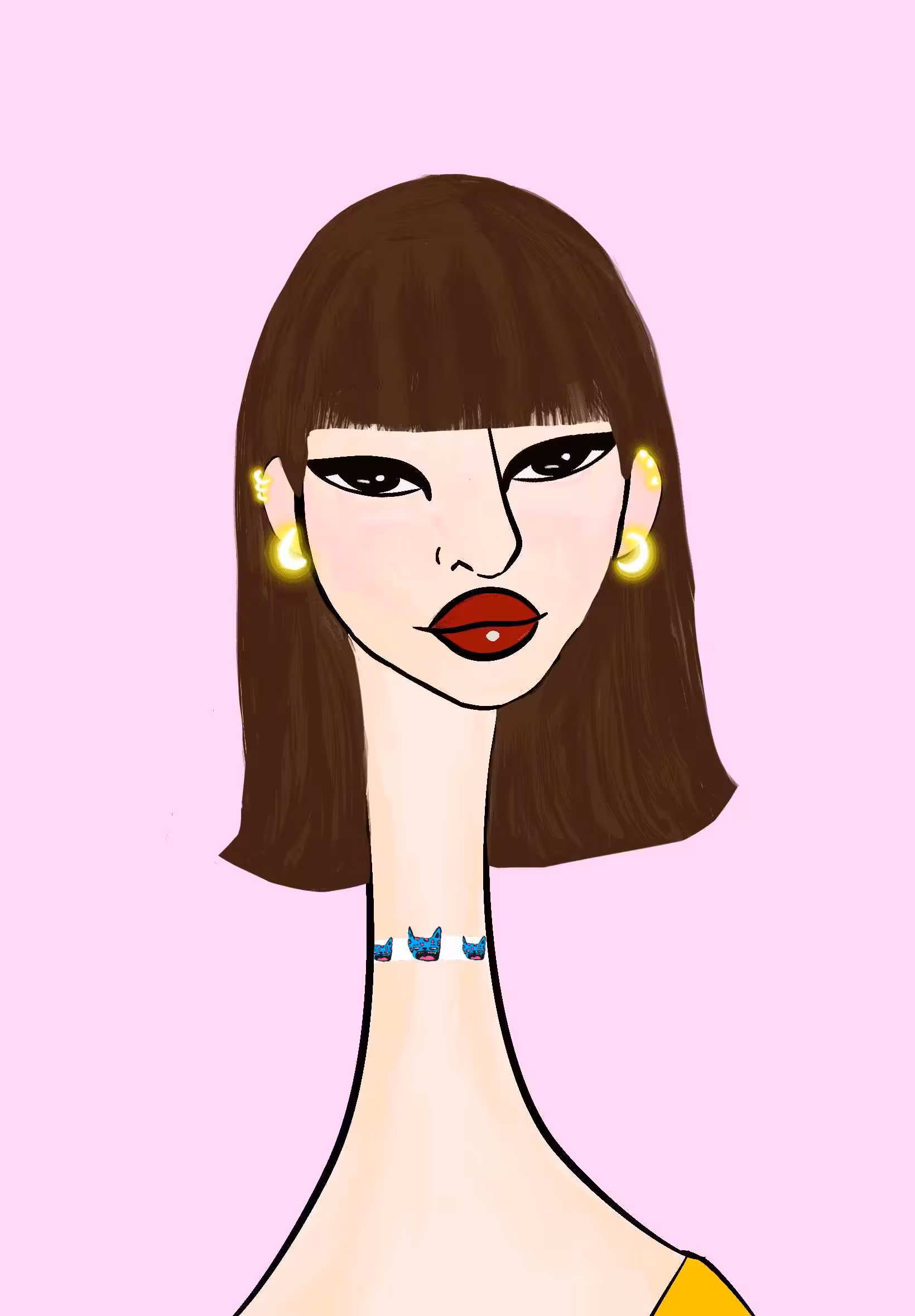 Long Neckie Ladies: Long Neckie Lady #780