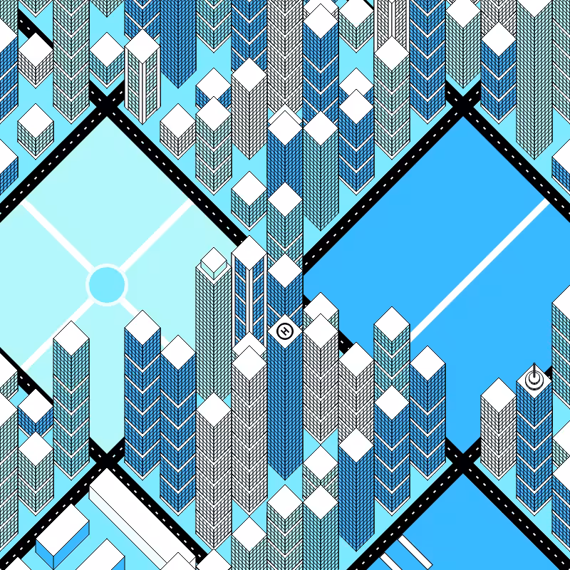A City from Above #22