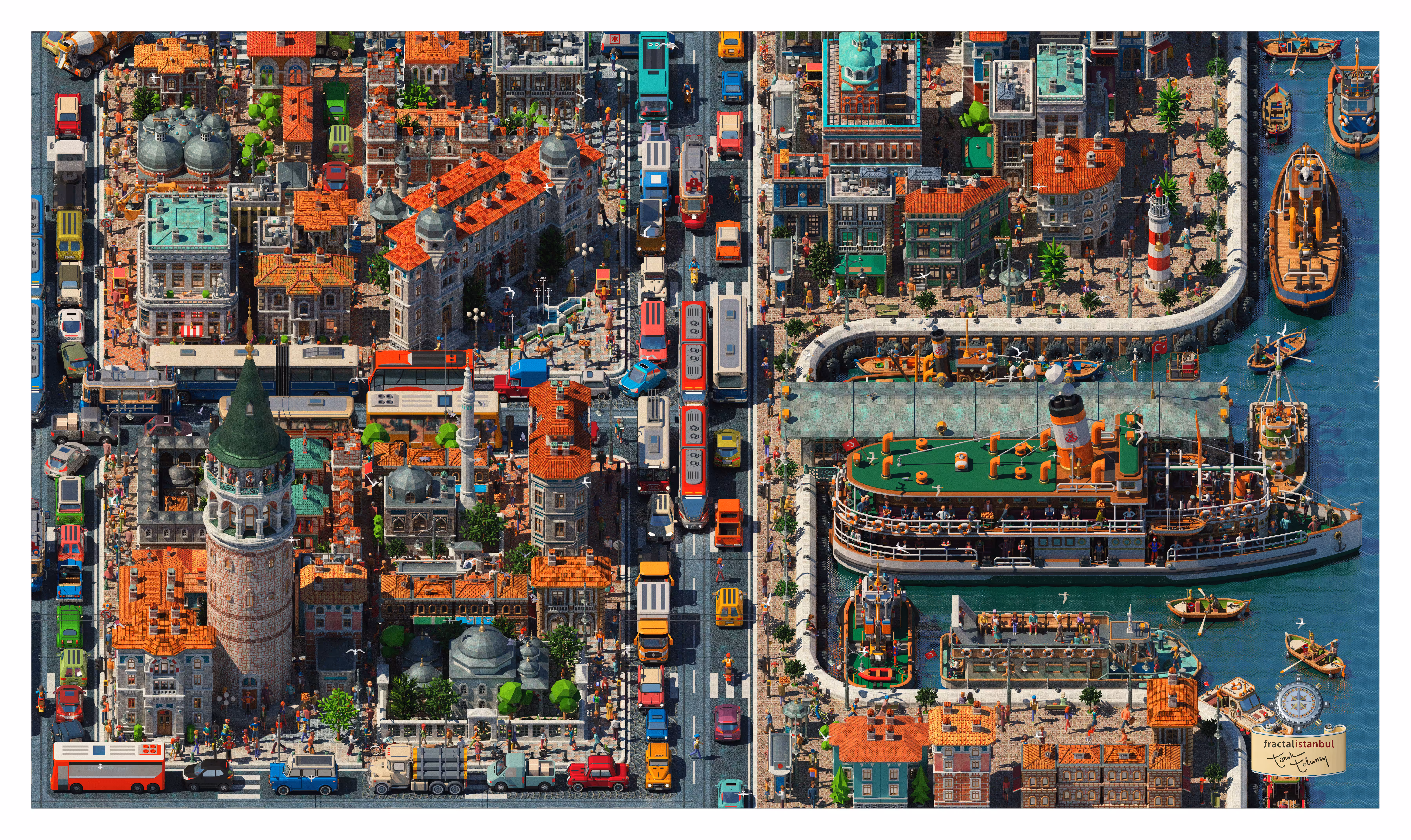 FRACTAL ISTANBUL - 001