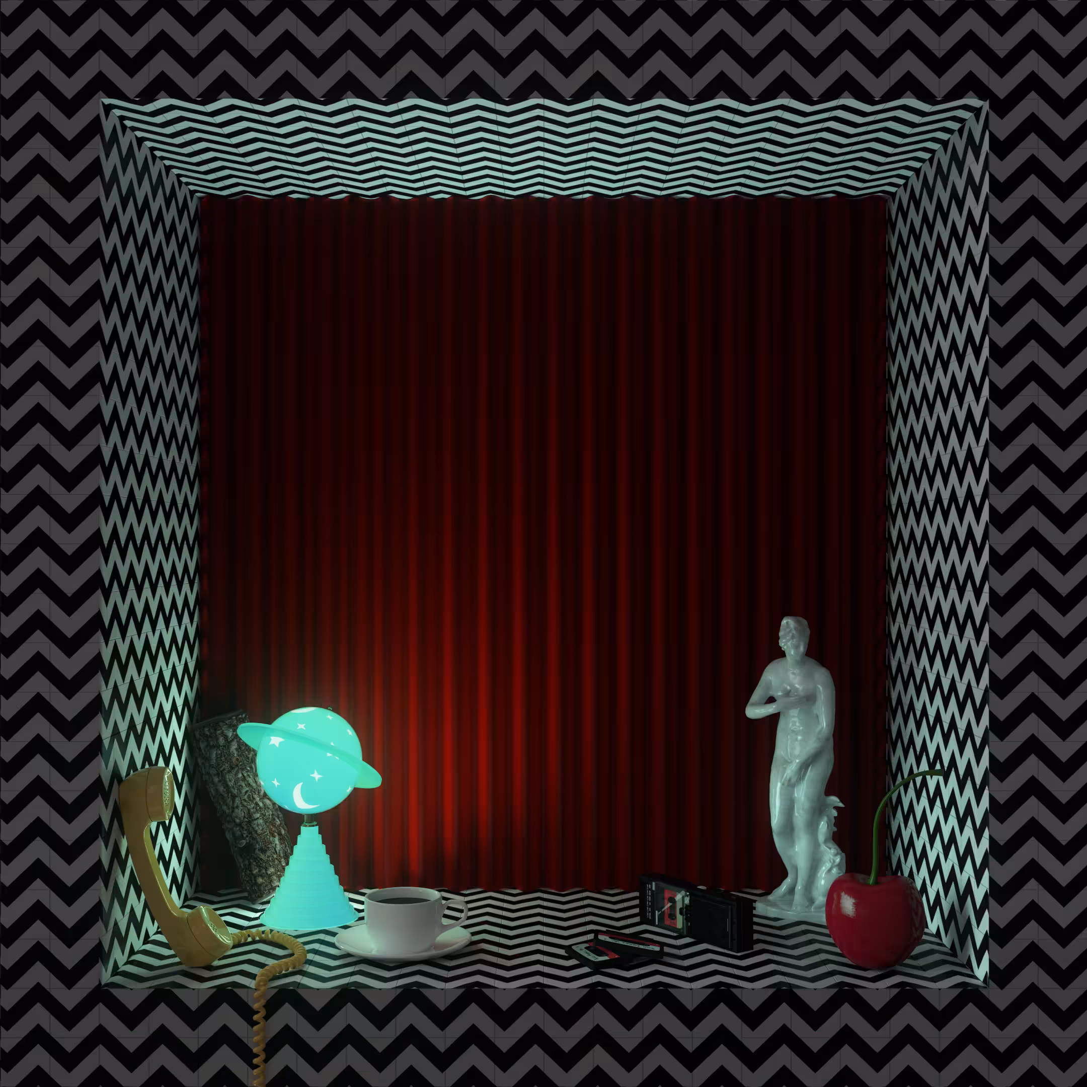 Twin Peeks - Red Room Window