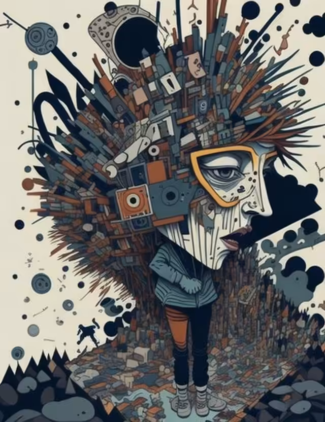 '' A chaotic life  ''