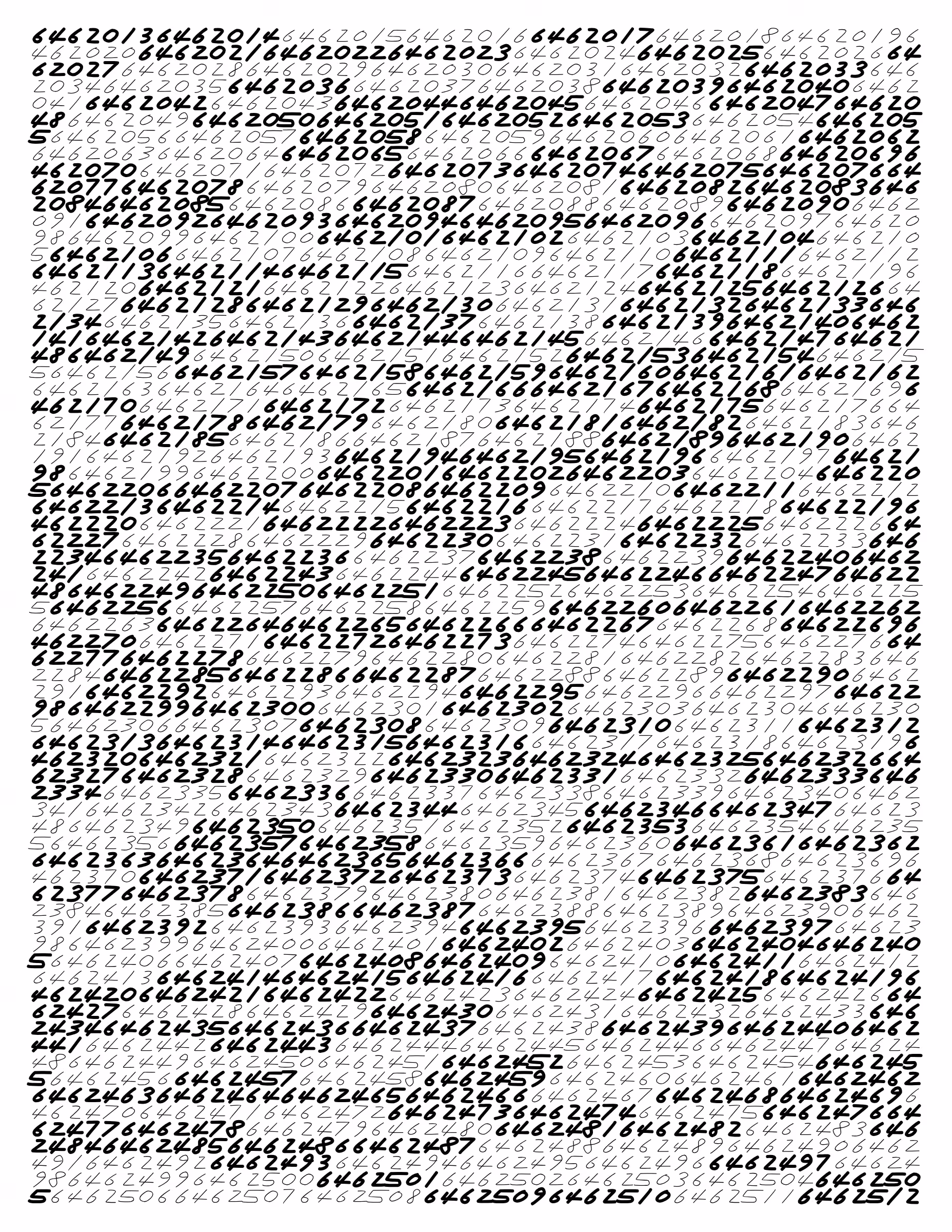 Endless (5,607,250 to Infinity) #2942