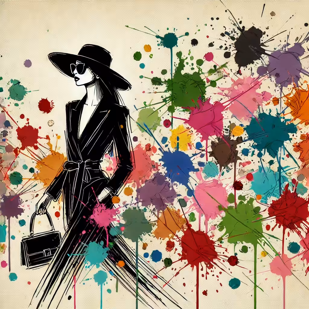 Black dress and colors #4