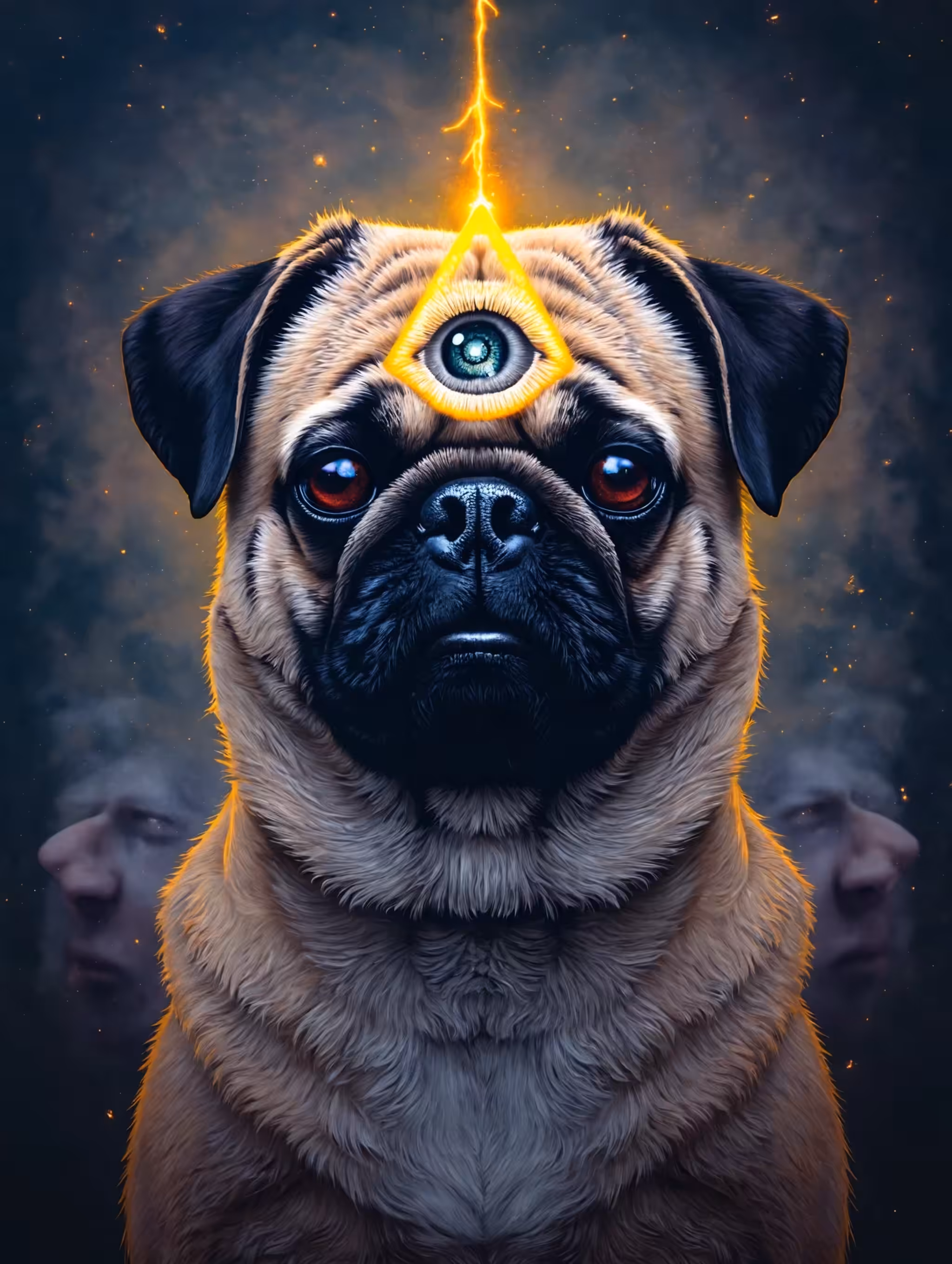 All seeing Pug #6