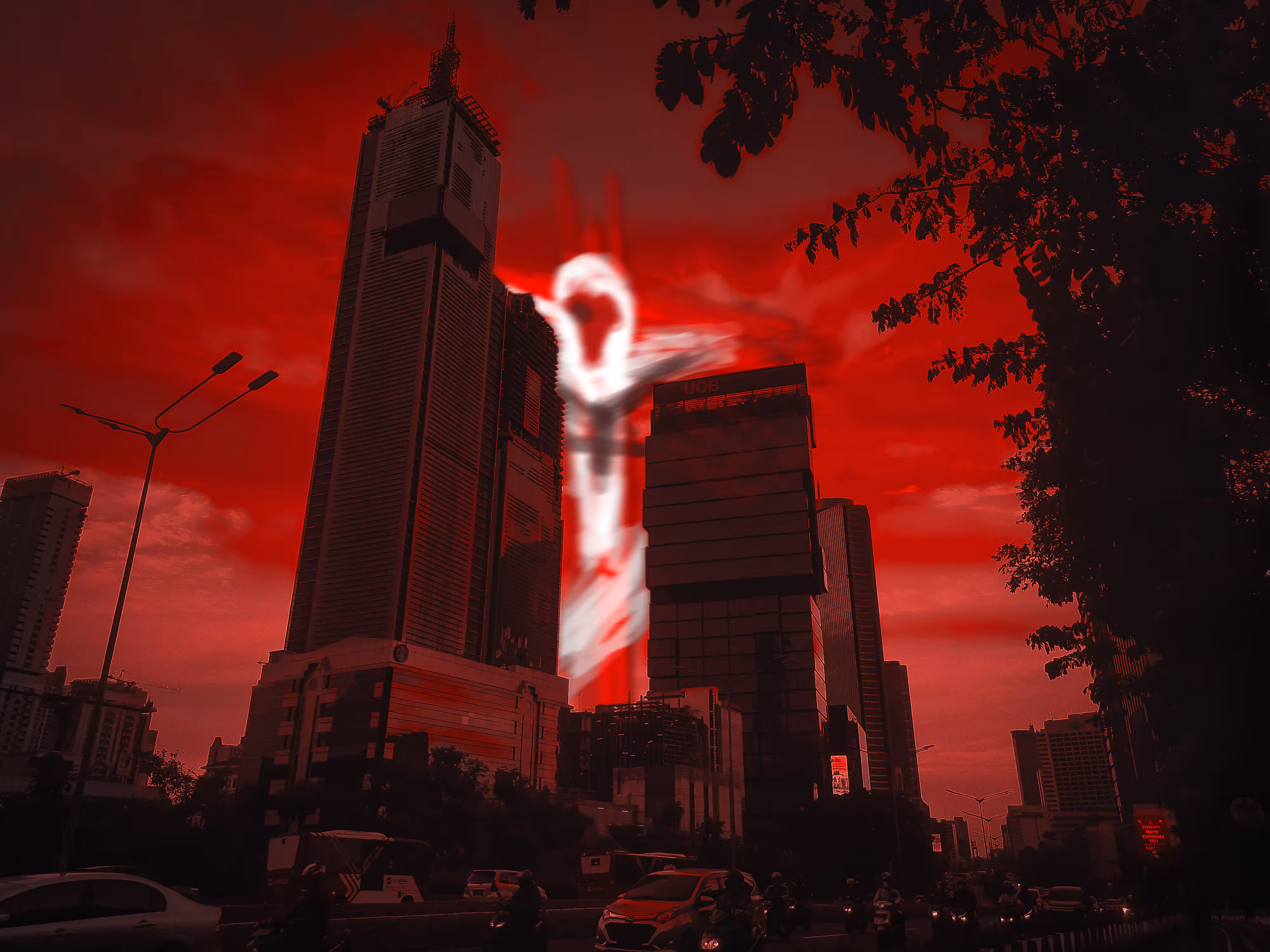 unReality Photo #1 - "Sun Bathe of Red Blood Sky"