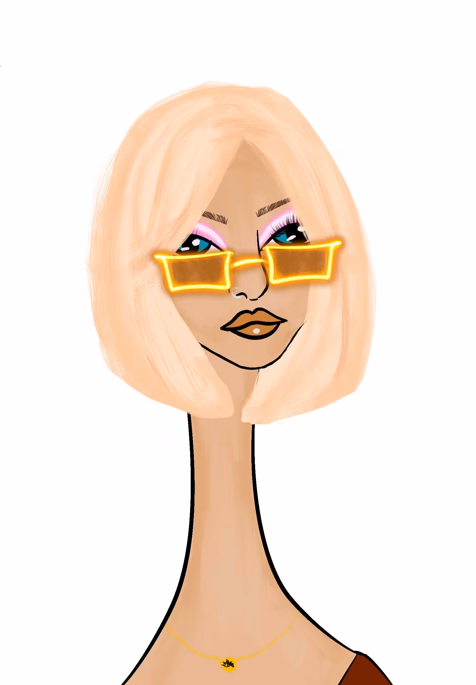 Long Neckie Ladies: Long Neckie Lady #511
