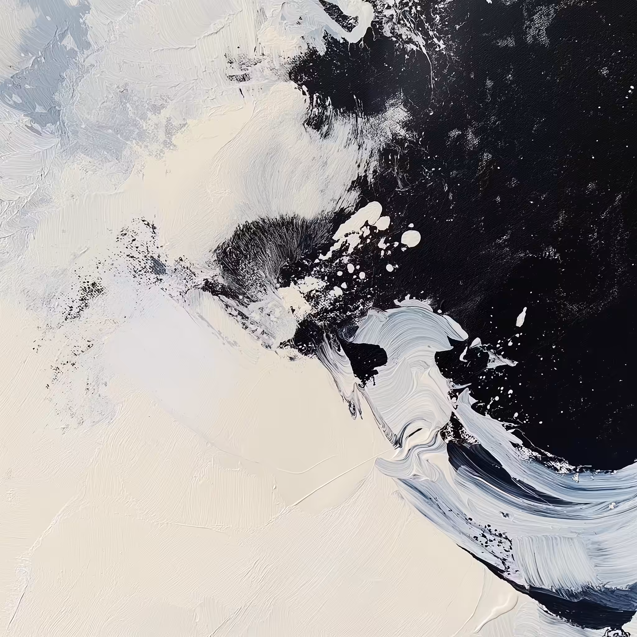 monochrome wave 3