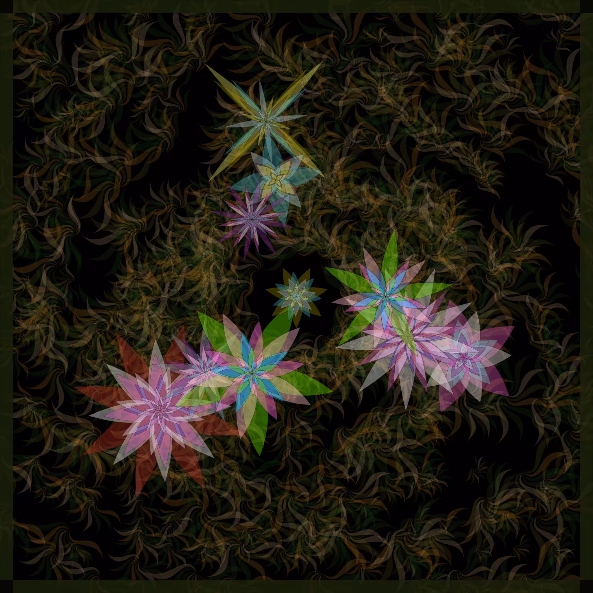Bezier Garden #131