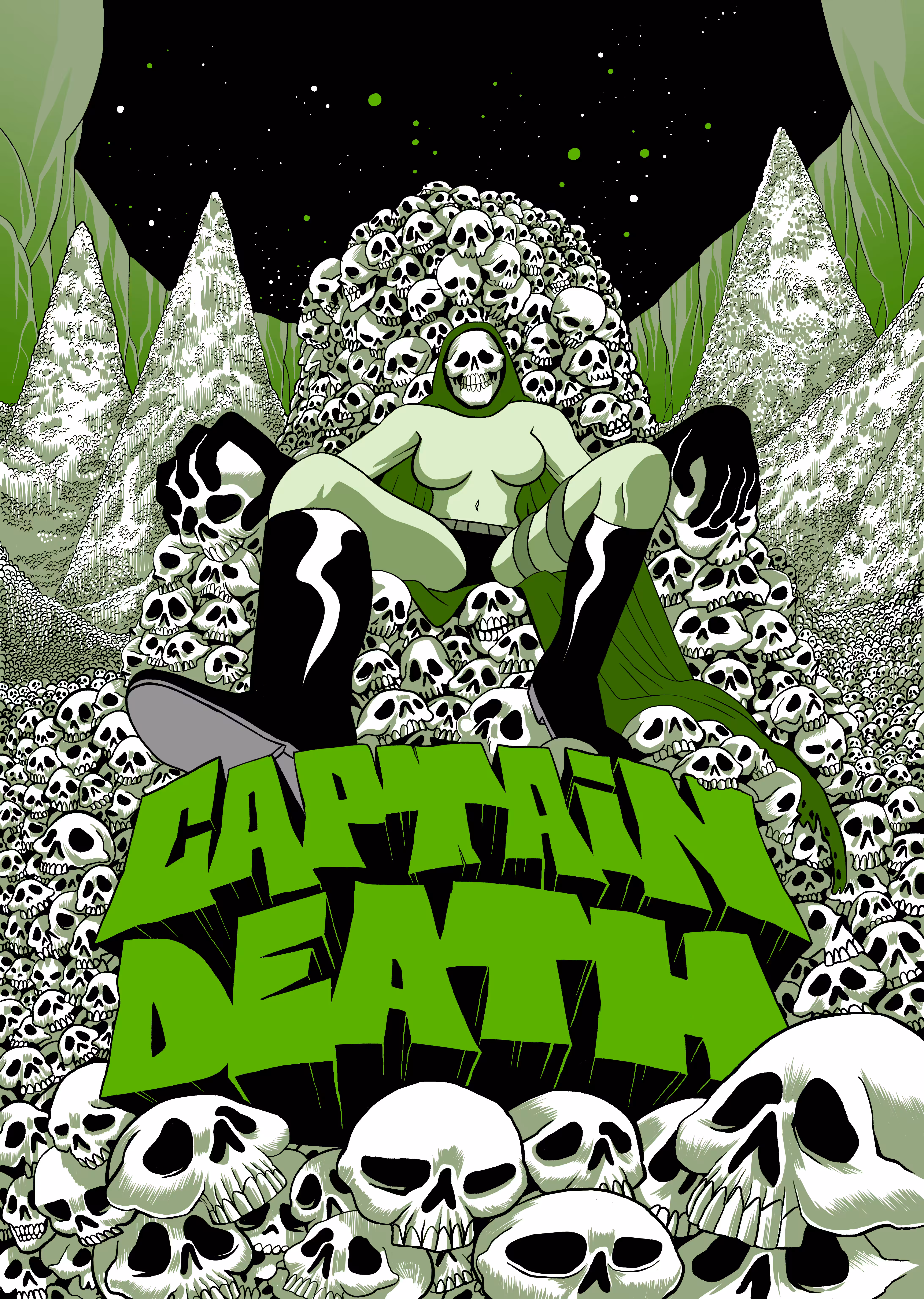 Captain Death - Poster special edition