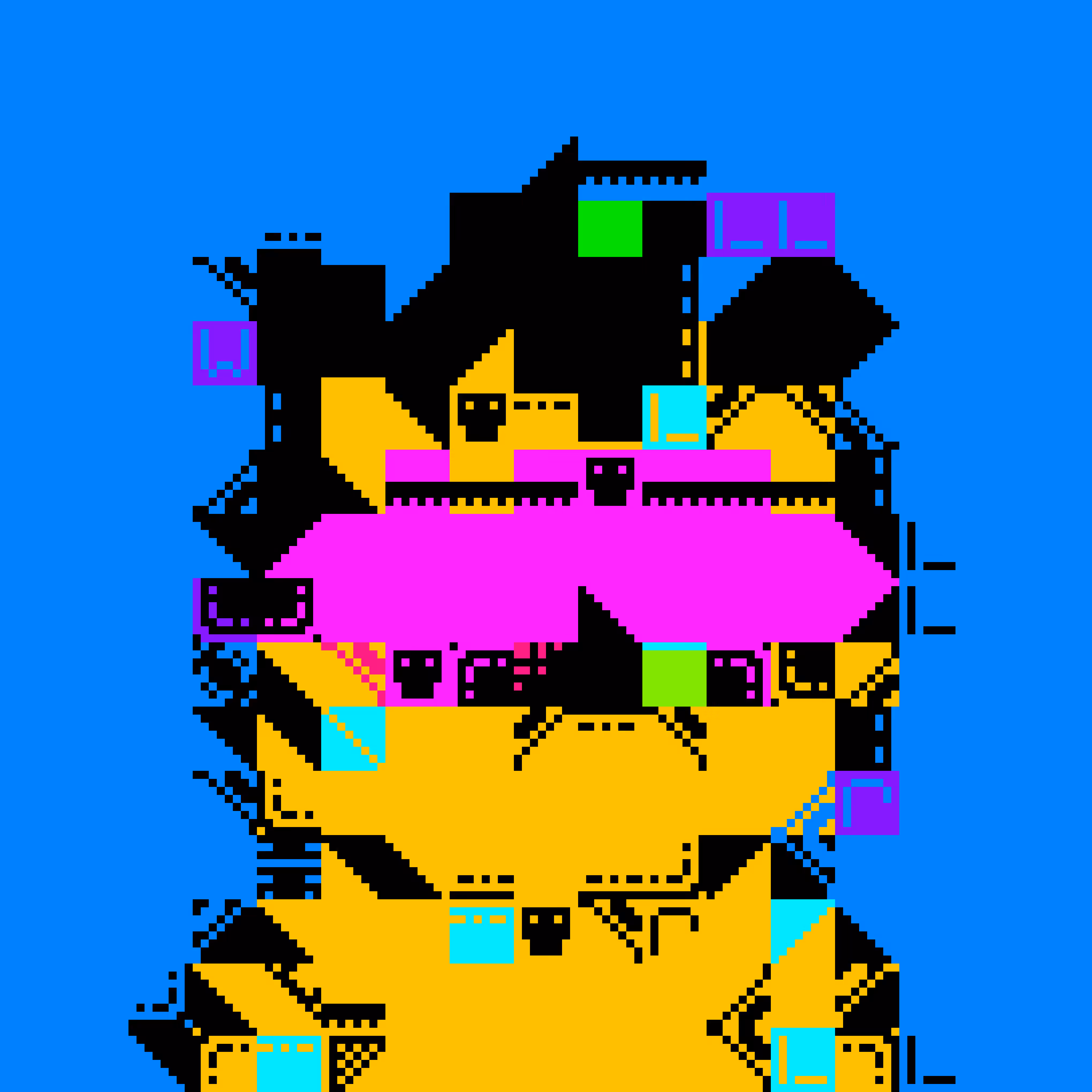 MIGGLES ON ASCII: PseudoTabby