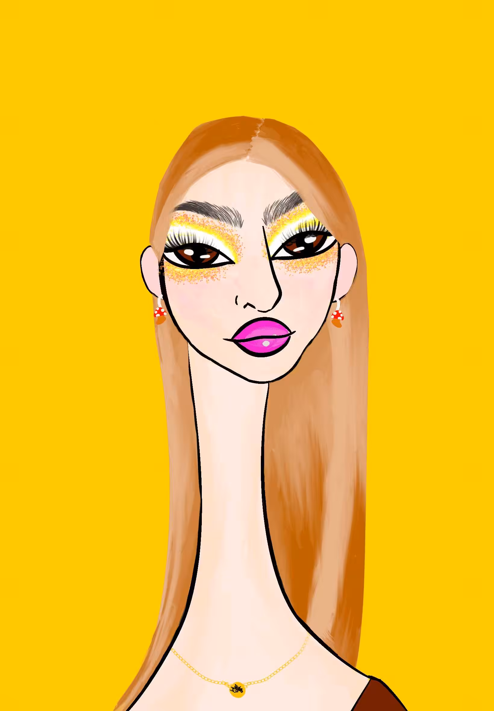 Long Neckie Ladies: Long Neckie Lady #1554