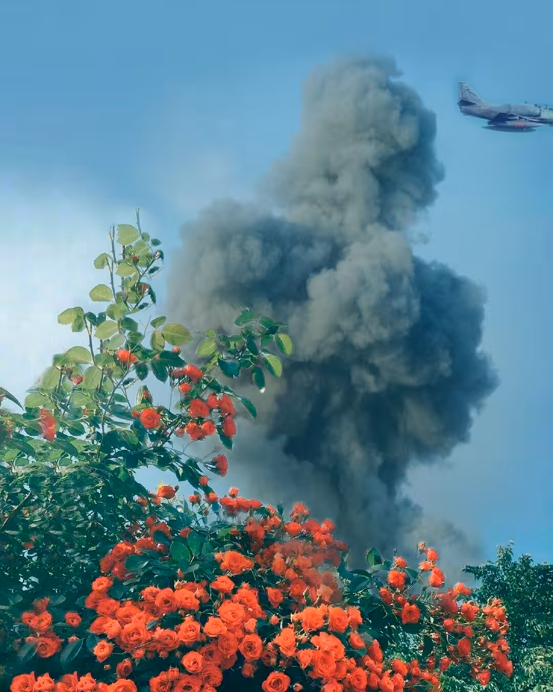 Beautiful explosion