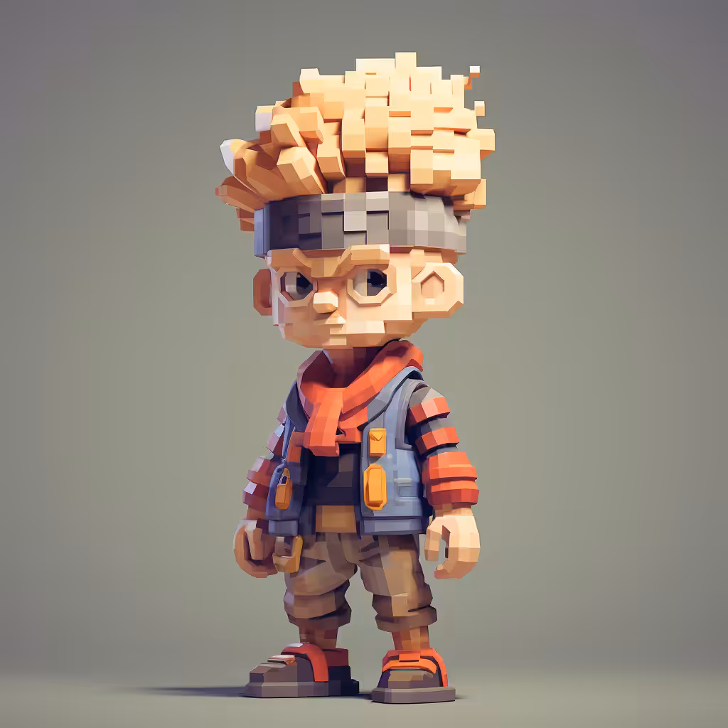 Tez Pixel Figure #119