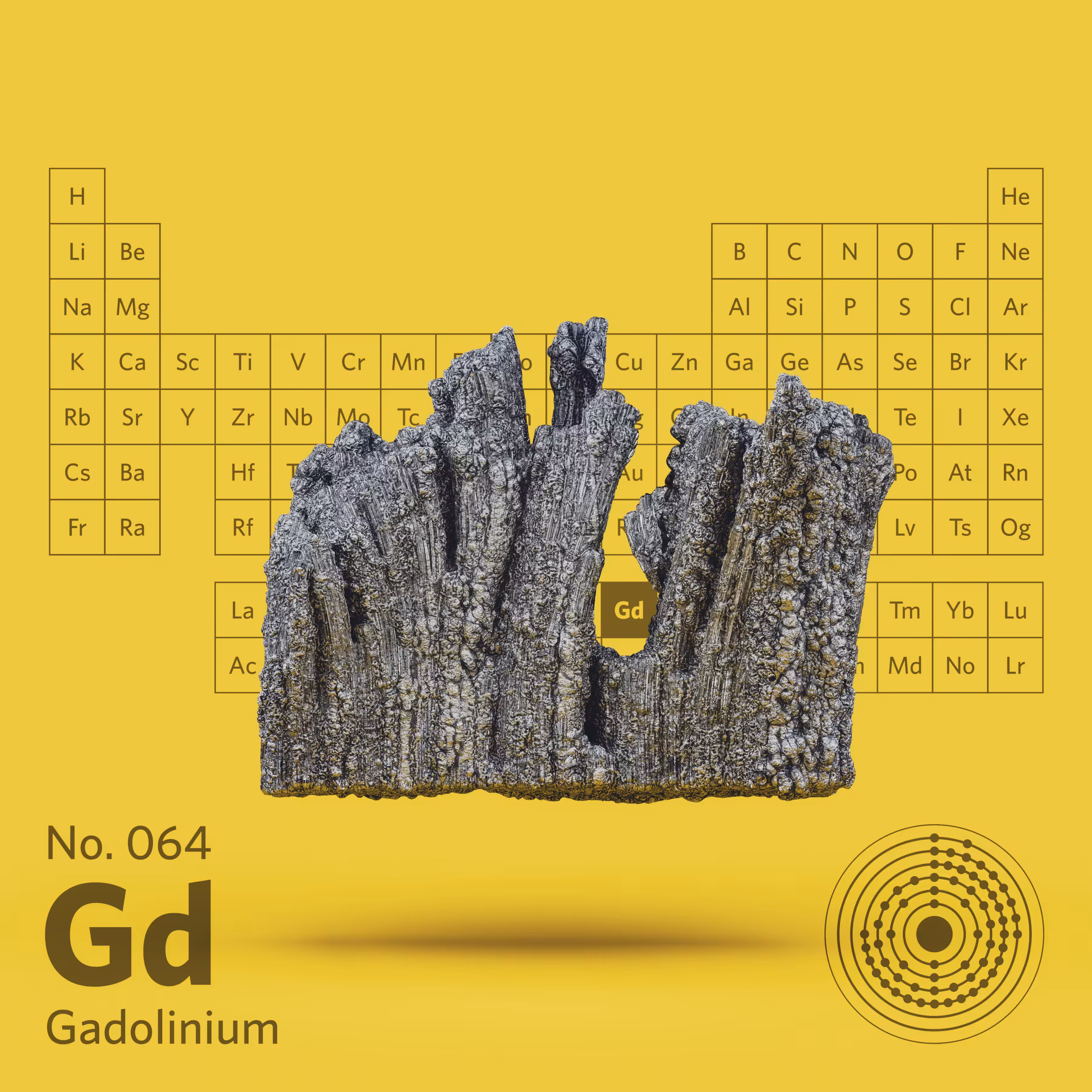 No. 64 Gadolinium [XYZ -1000, -1000, 0, XYZ 1000, 2000, 1000]