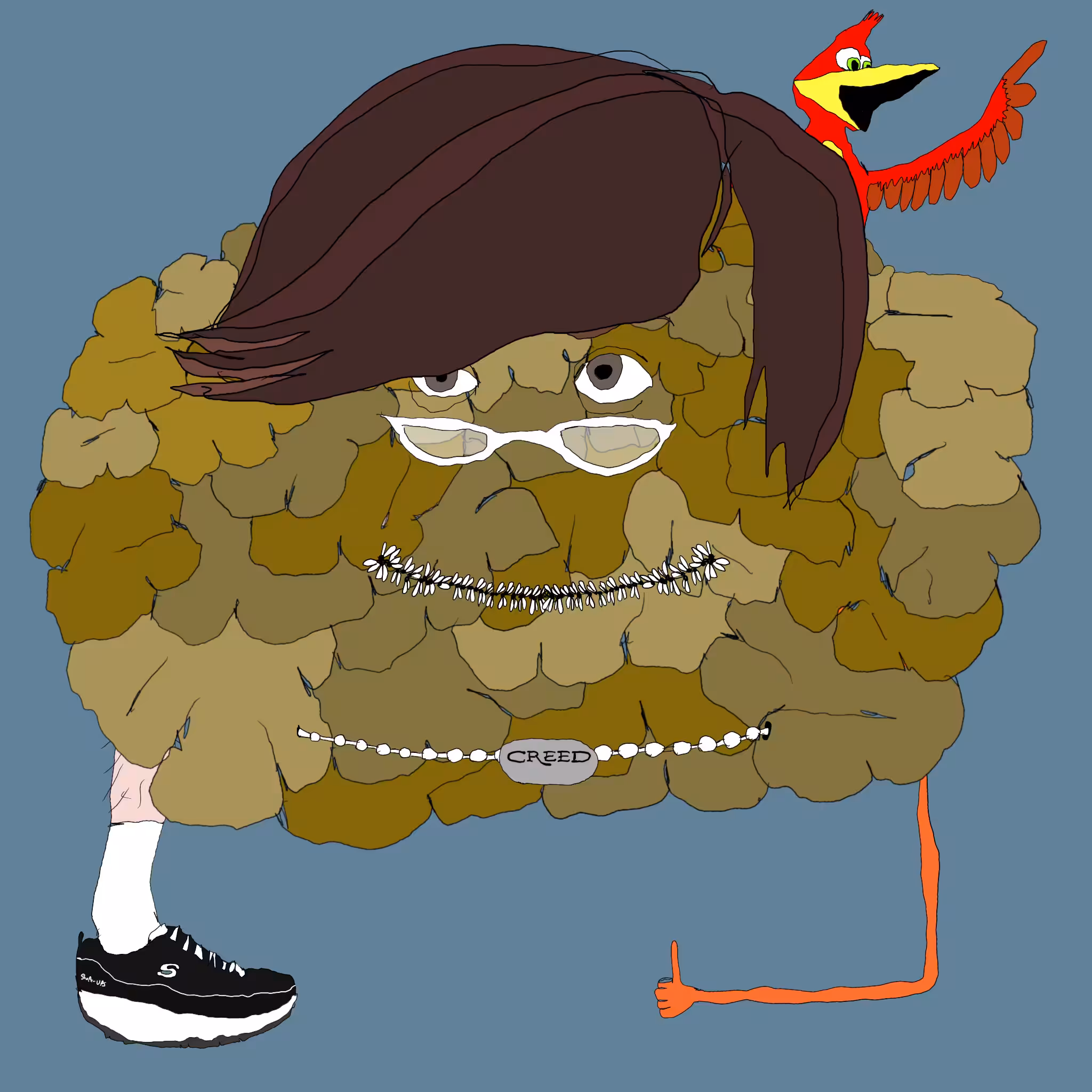 gristle buddeez worldwide: buddee #1677