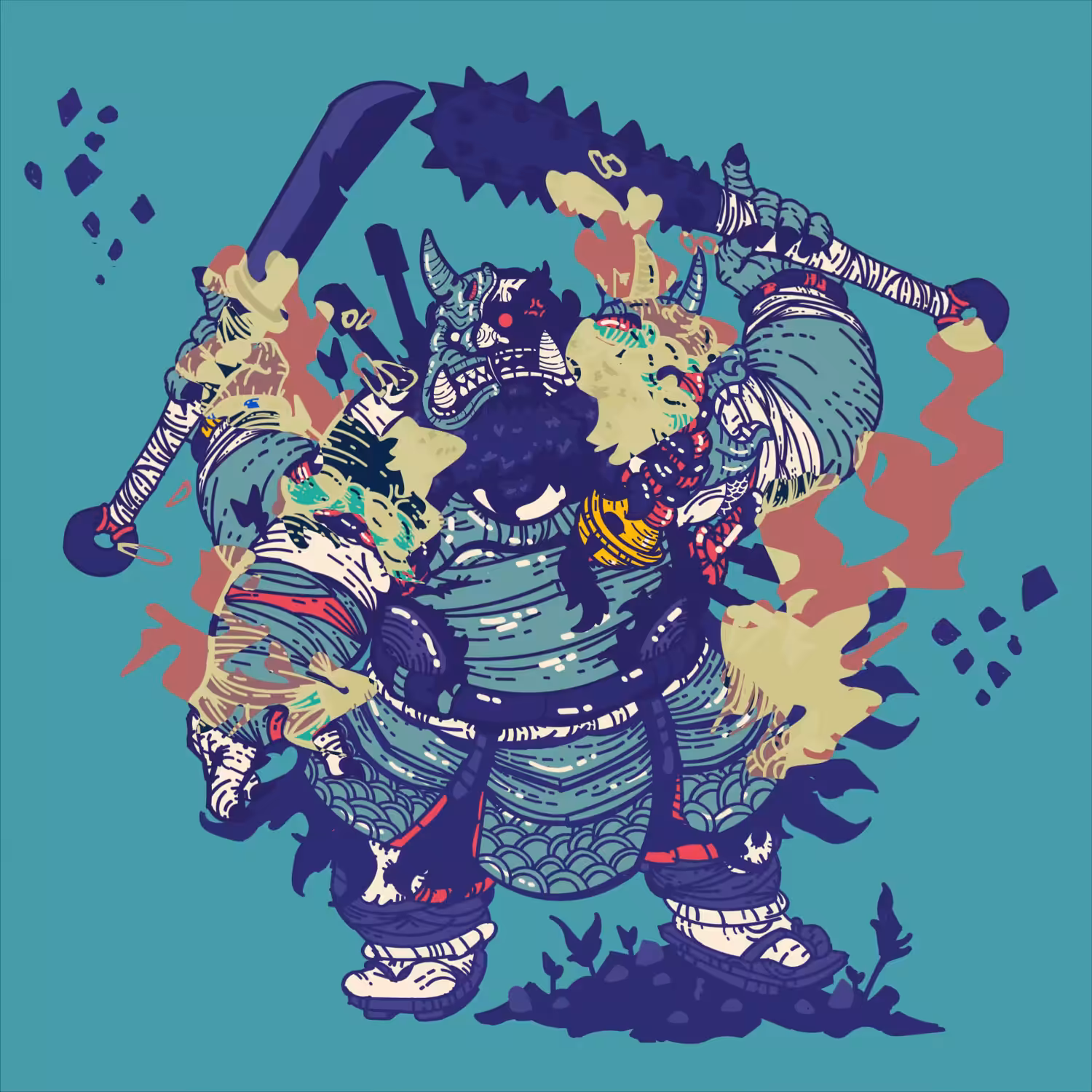 front line warrior (special color)