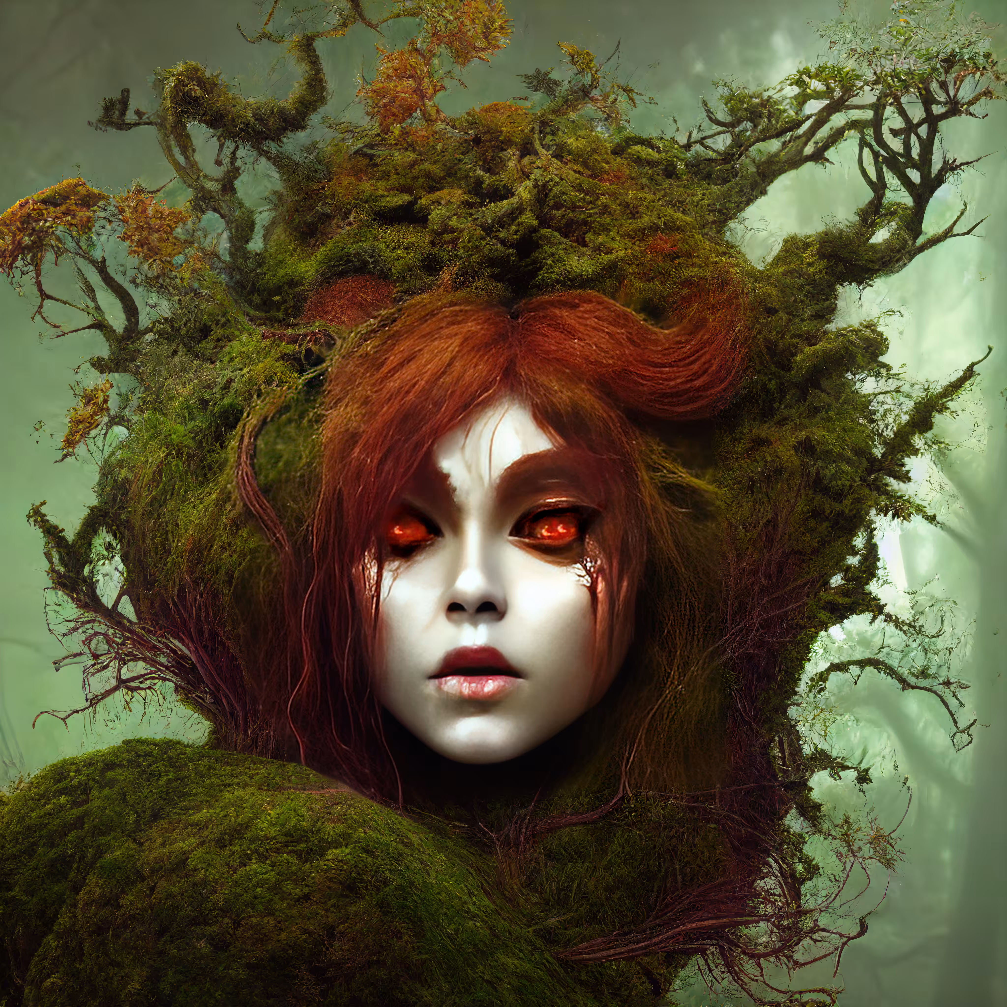 Lichen Dryad