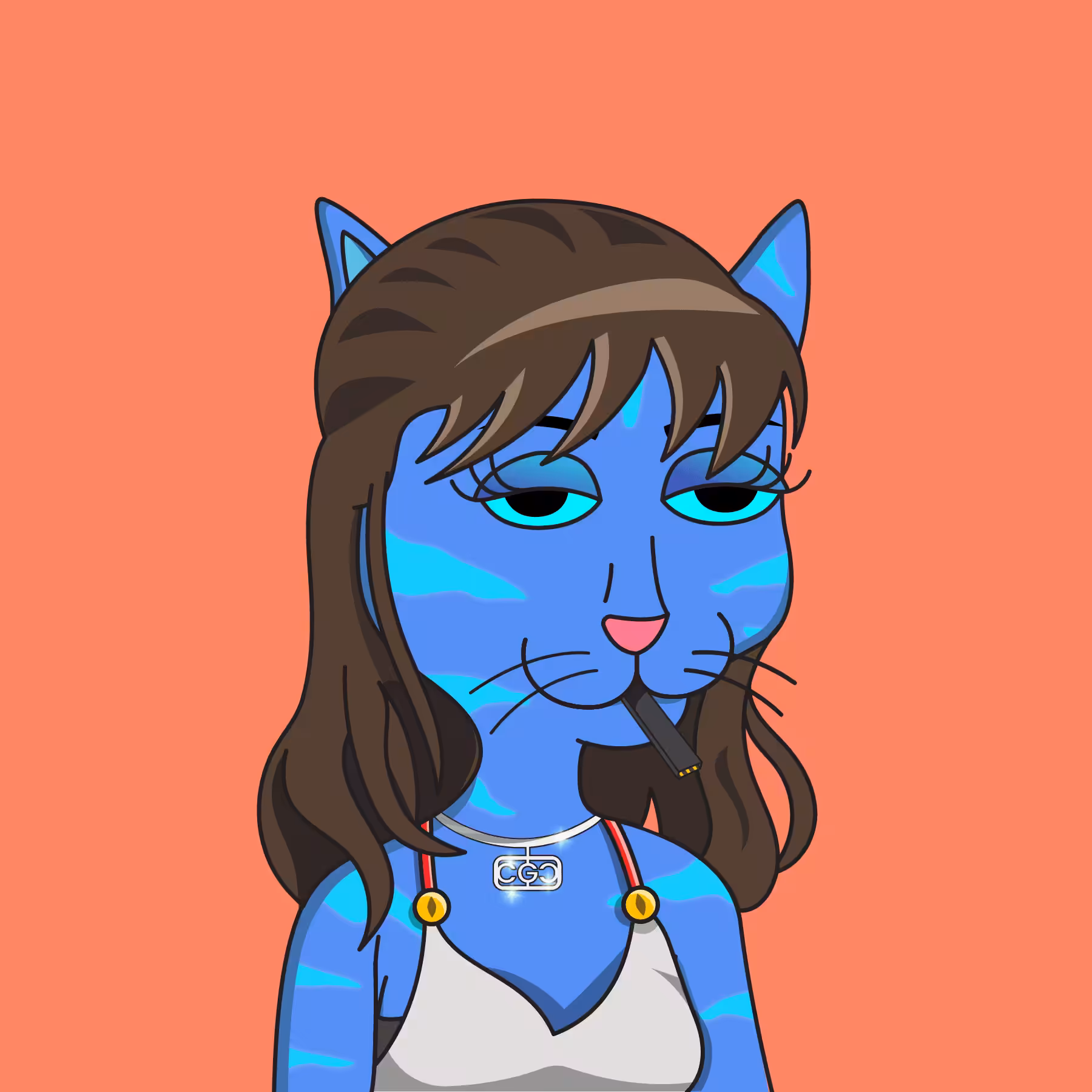 Girl Cats Club: Girl Cat #570