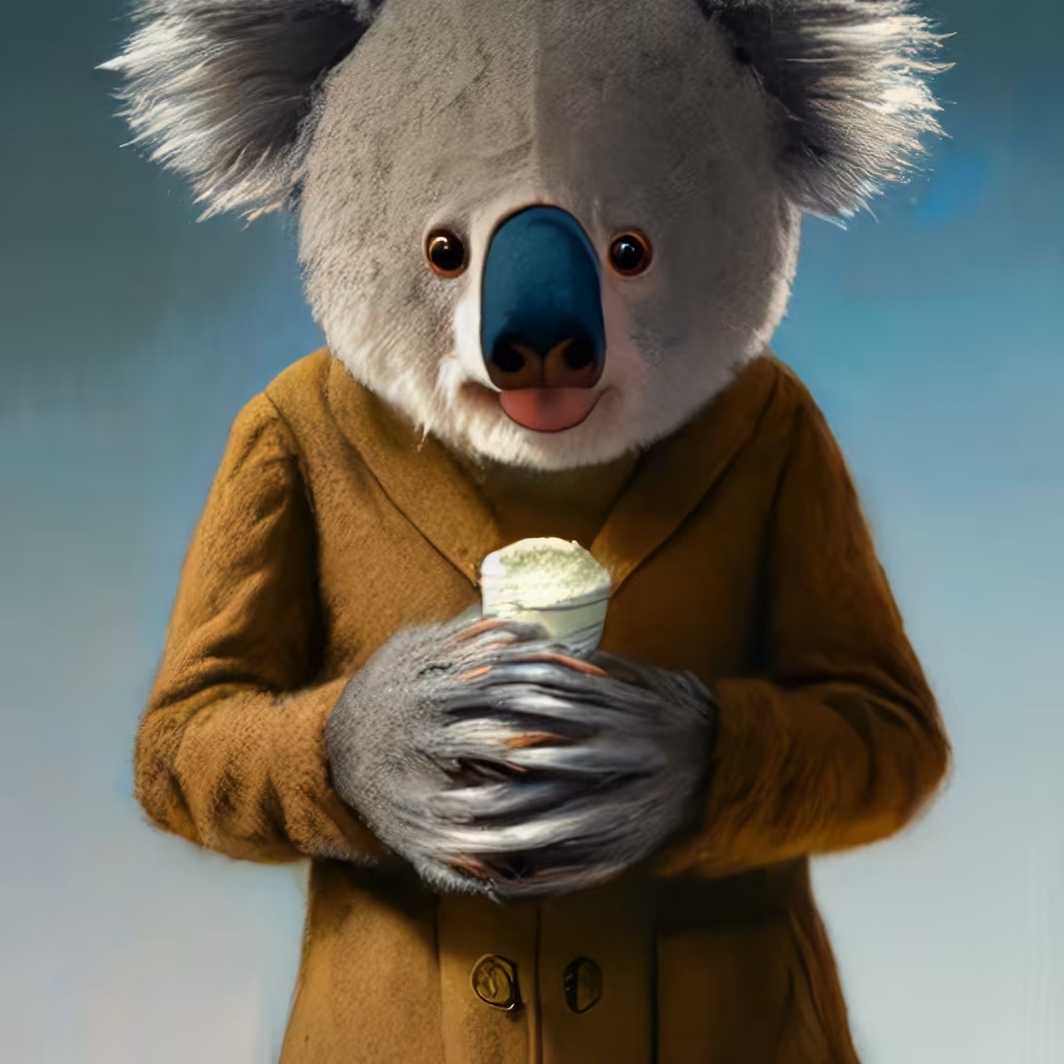 Adorable Furry Creature Collection: Furry Koala 0612