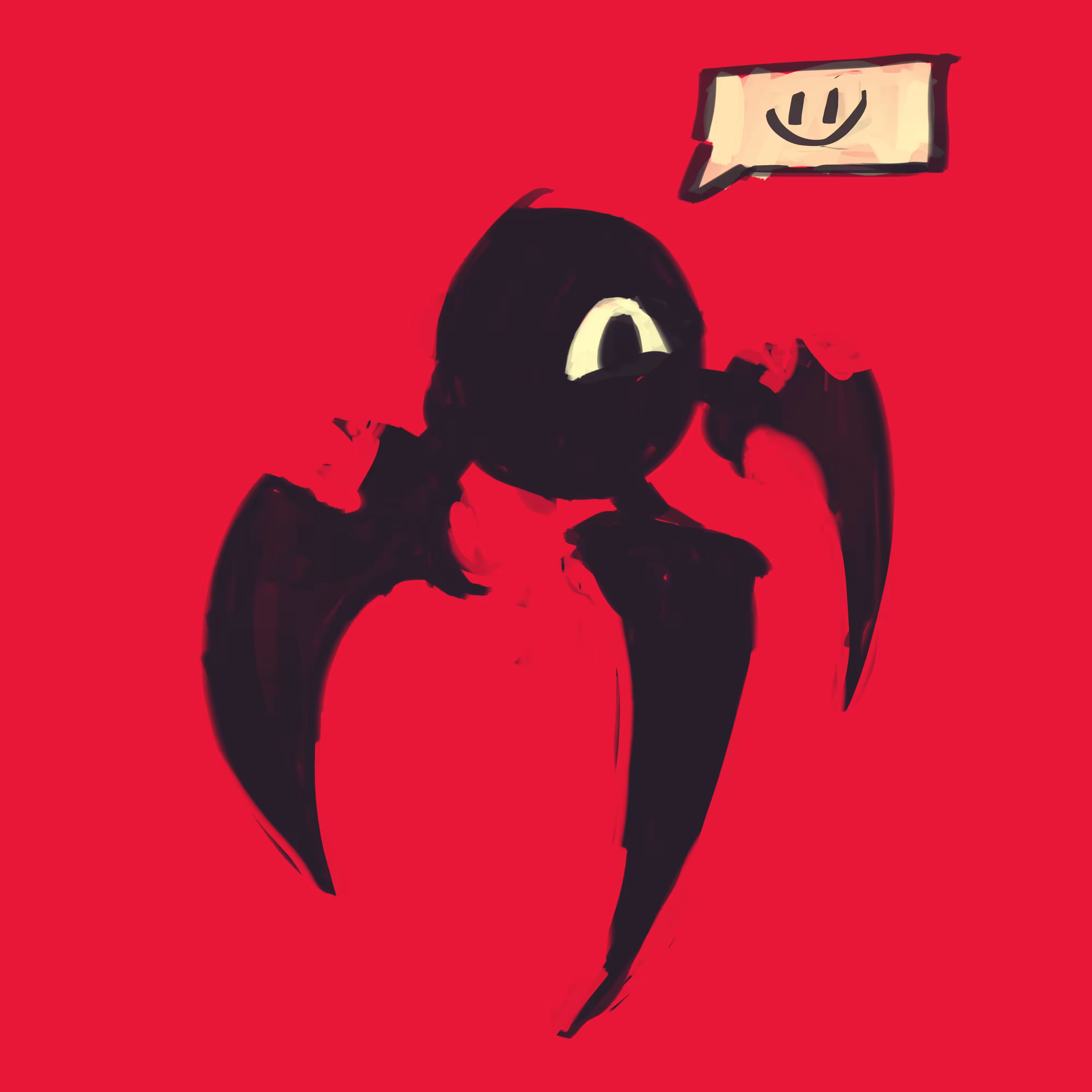 Happy Little Mechanospider 