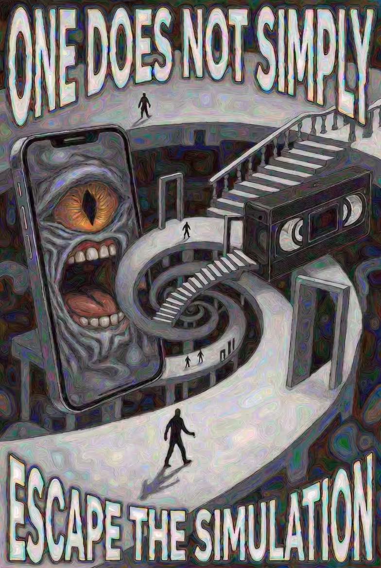 The AI Outhouse: escape the simulation