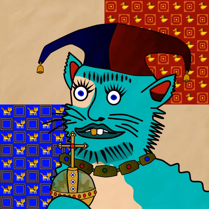 Famous Medieval Cat #4